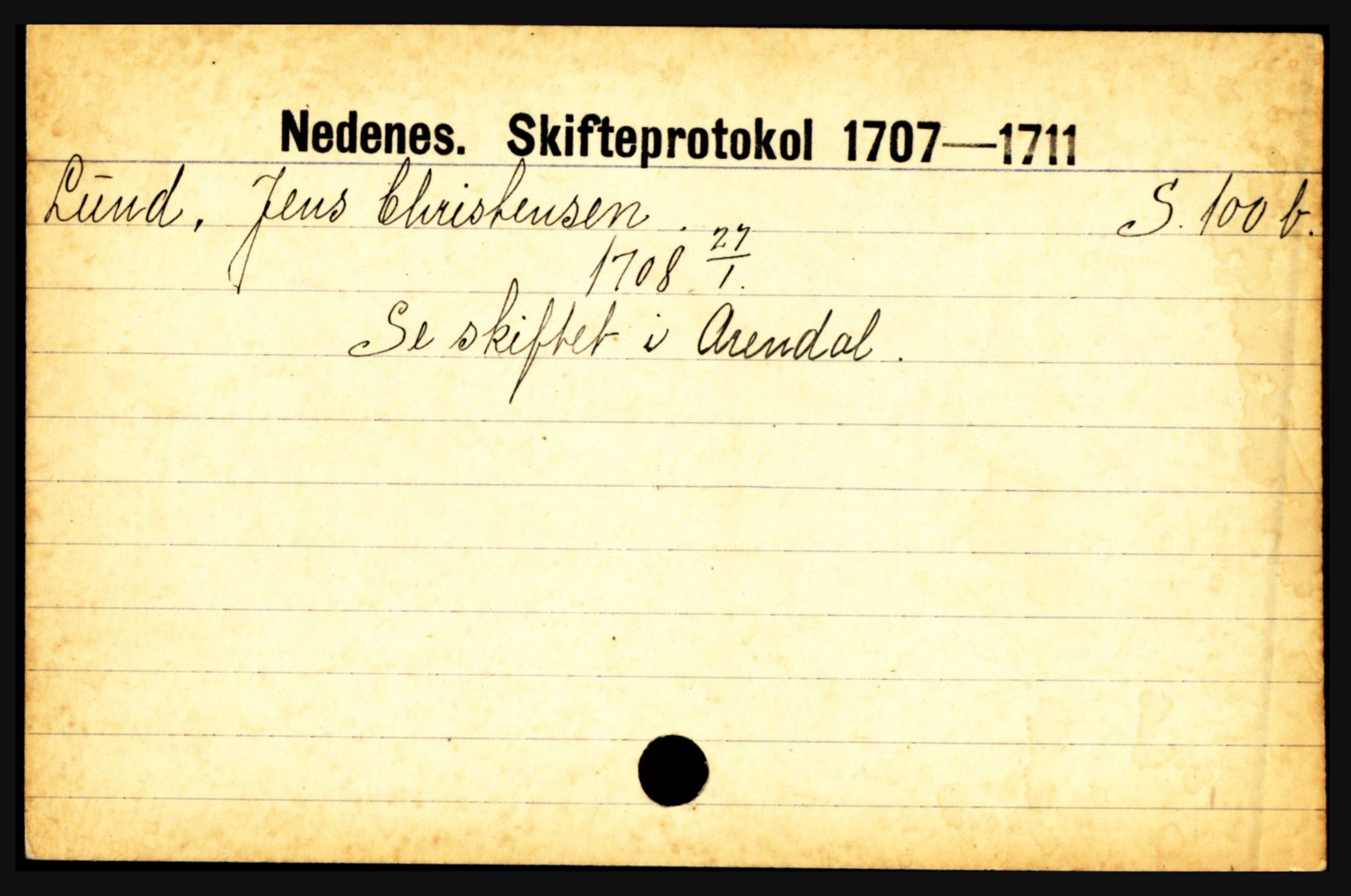 Nedenes sorenskriveri før 1824, AV/SAK-1221-0007/H, s. 18273