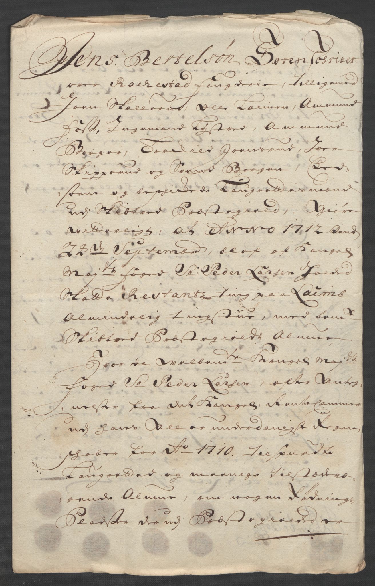 Rentekammeret inntil 1814, Reviderte regnskaper, Fogderegnskap, RA/EA-4092/R07/L0302: Fogderegnskap Rakkestad, Heggen og Frøland, 1710, s. 371