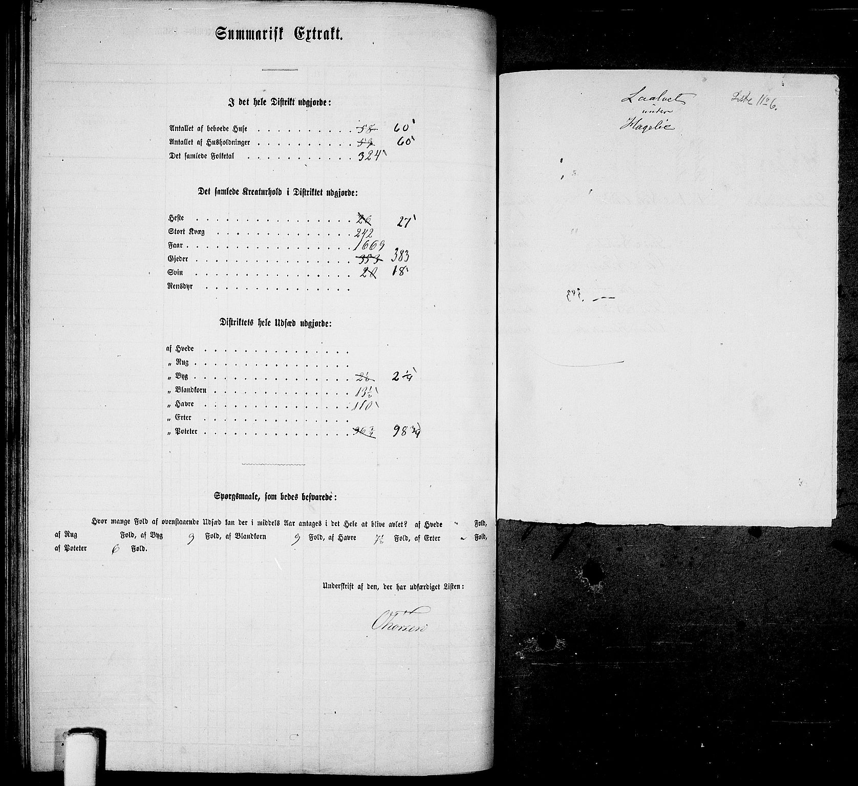 RA, Folketelling 1865 for 1133P Hjelmeland prestegjeld, 1865, s. 86