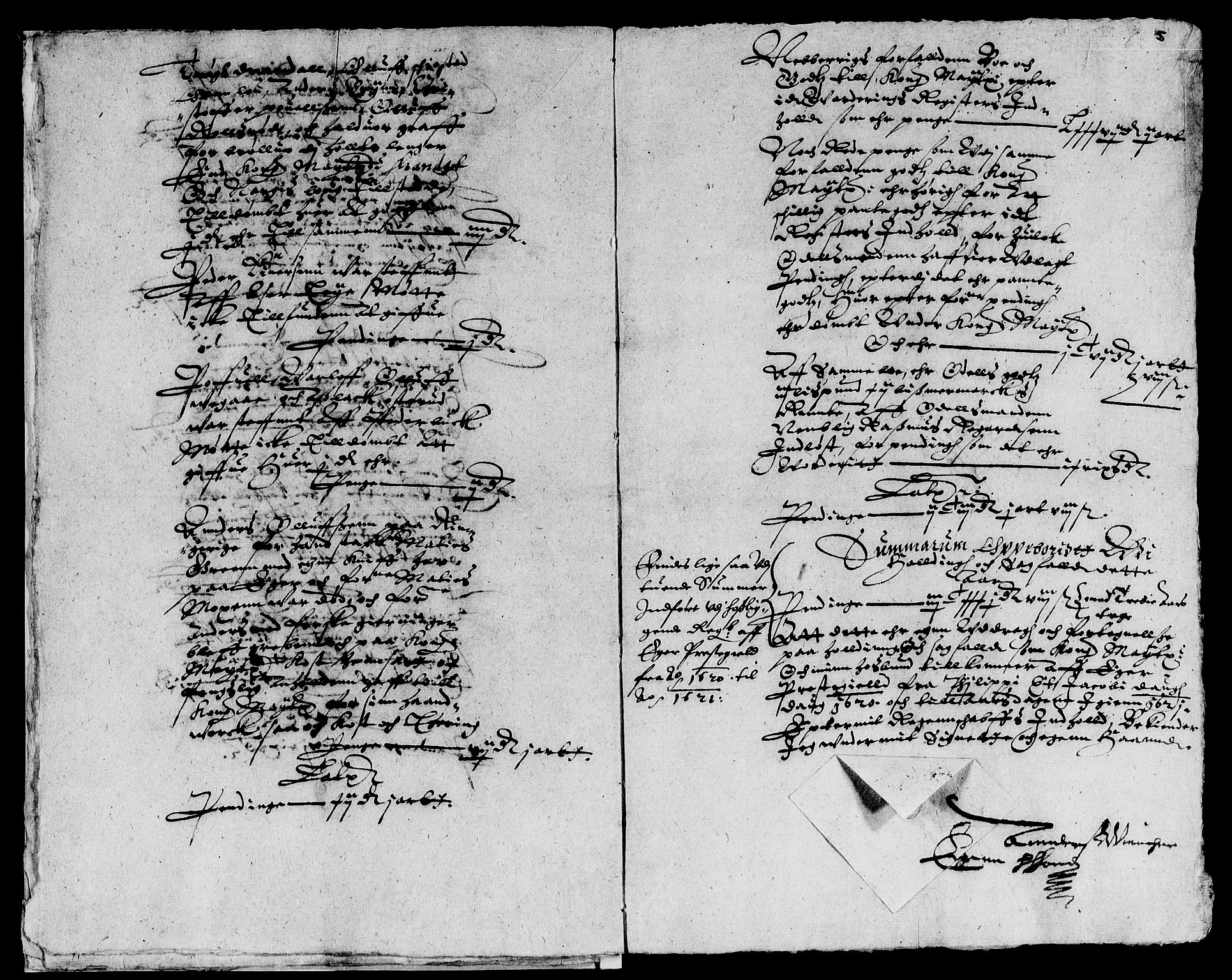 Rentekammeret inntil 1814, Reviderte regnskaper, Lensregnskaper, AV/RA-EA-5023/R/Rb/Rbm/L0002: Eiker len, 1617-1622