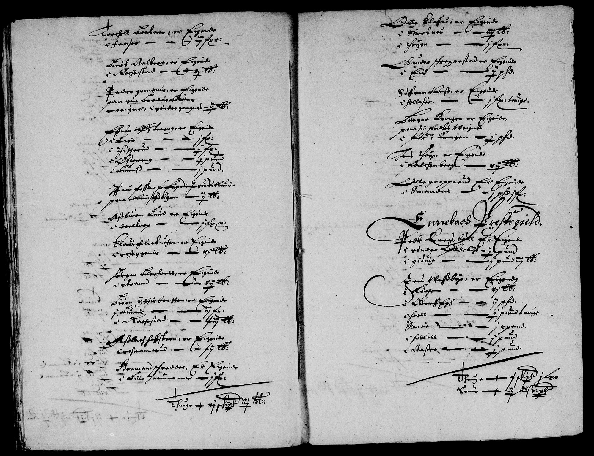 Rentekammeret inntil 1814, Reviderte regnskaper, Lensregnskaper, AV/RA-EA-5023/R/Rb/Rba/L0223: Akershus len, 1653-1655