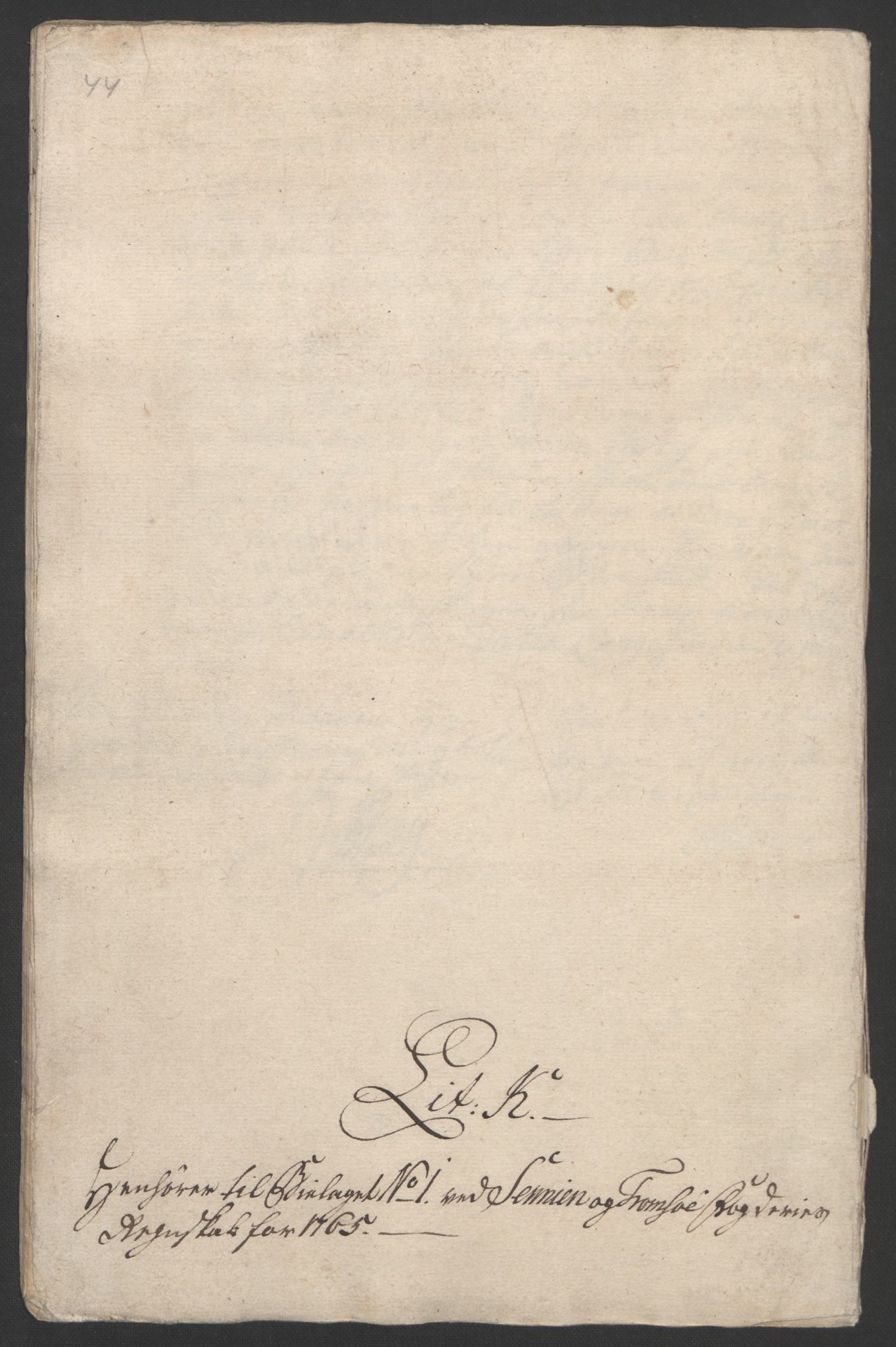 Rentekammeret inntil 1814, Realistisk ordnet avdeling, RA/EA-4070/Ol/L0022b: [Gg 10]: Ekstraskatten, 23.09.1762. Senja og Troms, 1765-1768, s. 101