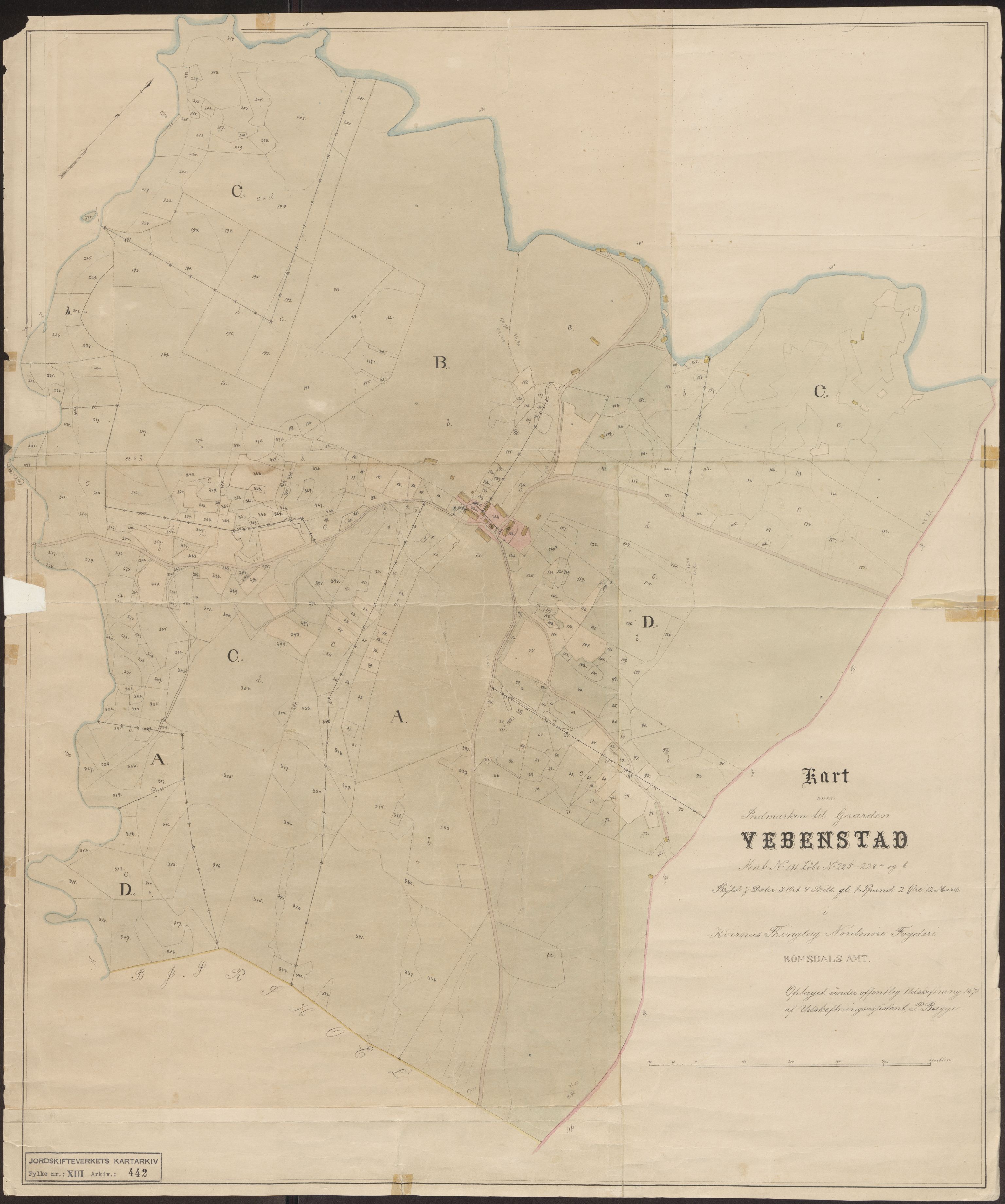 Jordskifteverkets kartarkiv, RA/S-3929/T, 1859-1988, s. 592