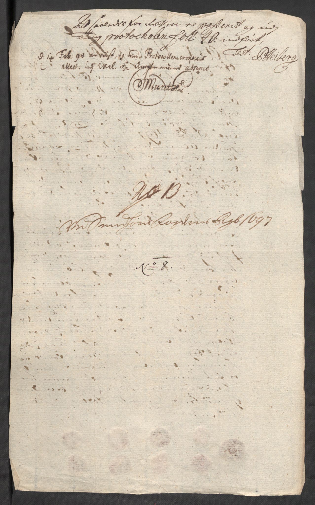 Rentekammeret inntil 1814, Reviderte regnskaper, Fogderegnskap, AV/RA-EA-4092/R48/L2977: Fogderegnskap Sunnhordland og Hardanger, 1697-1698, s. 132