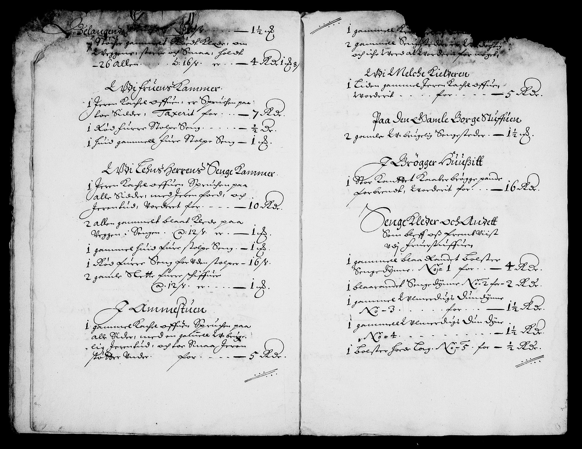 Rentekammeret inntil 1814, Realistisk ordnet avdeling, AV/RA-EA-4070/On/L0013: [Jj 14]: Forskjellige dokumenter om krongodset i Norge, 1672-1722, s. 12