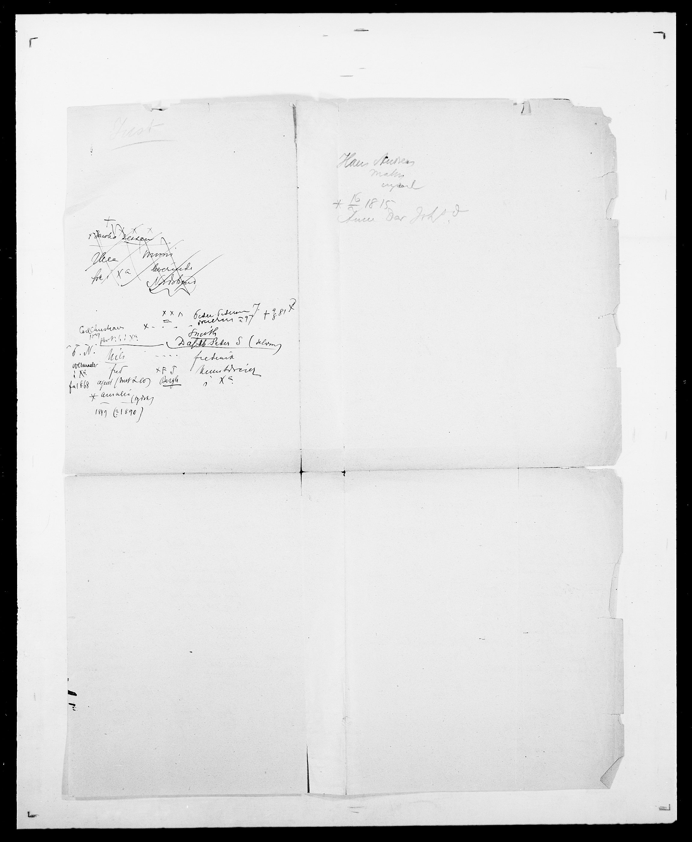 Delgobe, Charles Antoine - samling, AV/SAO-PAO-0038/D/Da/L0020: Irgens - Kjøsterud, s. 184