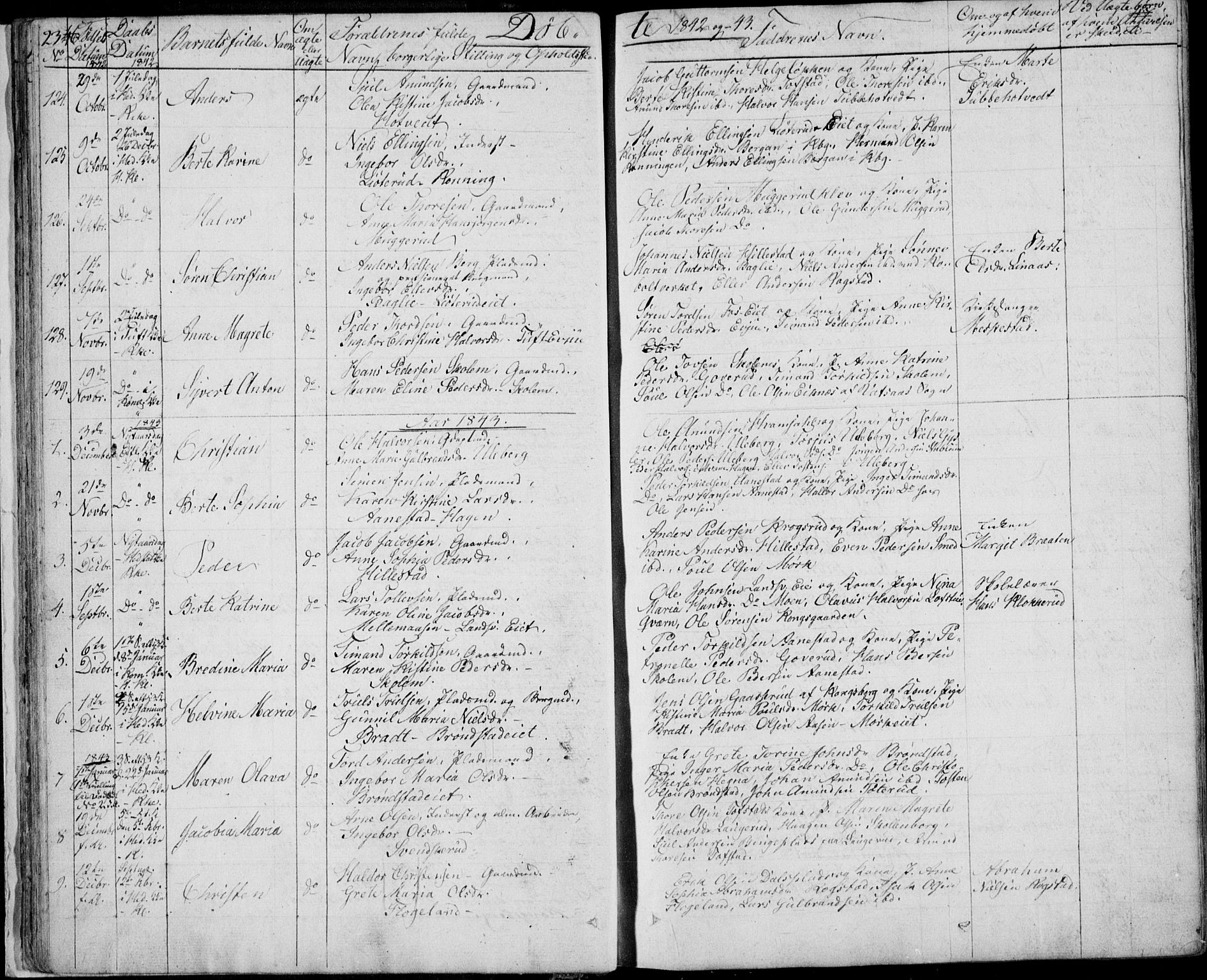 Sandsvær kirkebøker, AV/SAKO-A-244/F/Fa/L0005: Ministerialbok nr. I 5, 1840-1856, s. 46-47