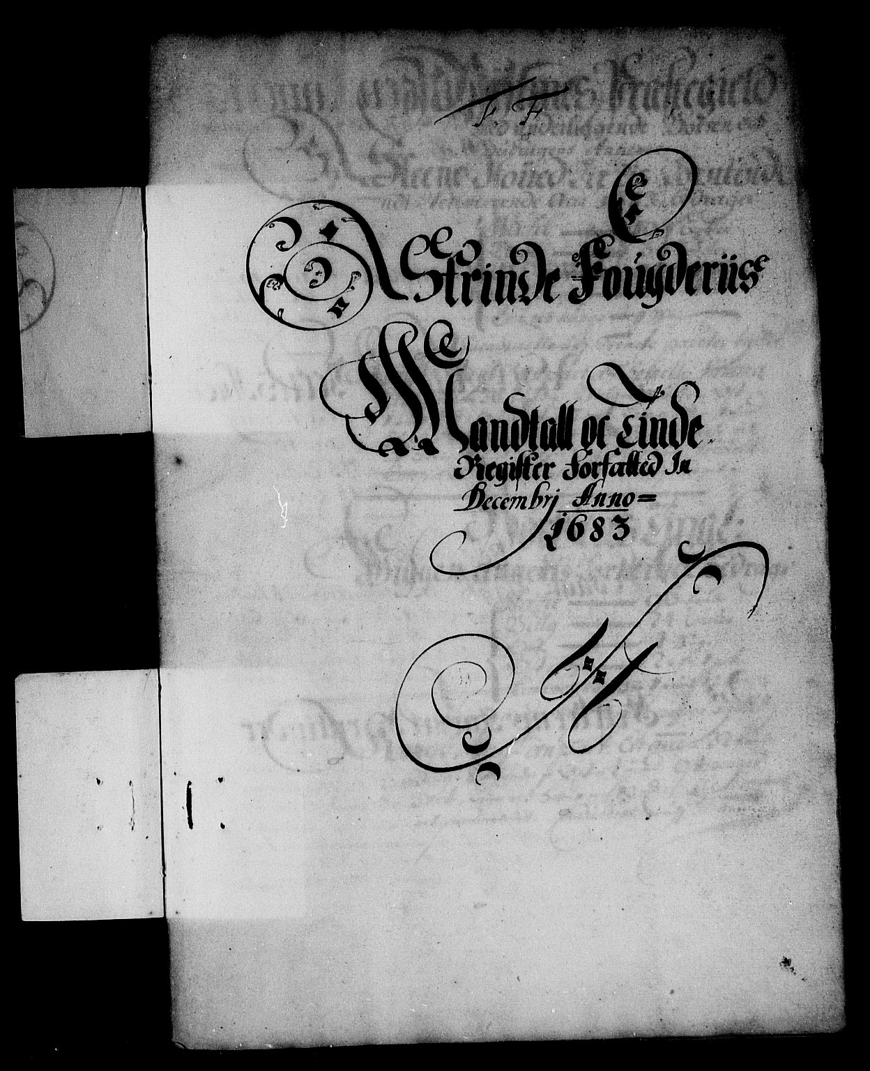 Rentekammeret inntil 1814, Reviderte regnskaper, Stiftamtstueregnskaper, Trondheim stiftamt og Nordland amt, AV/RA-EA-6044/R/Rg/L0071: Trondheim stiftamt og Nordland amt, 1683