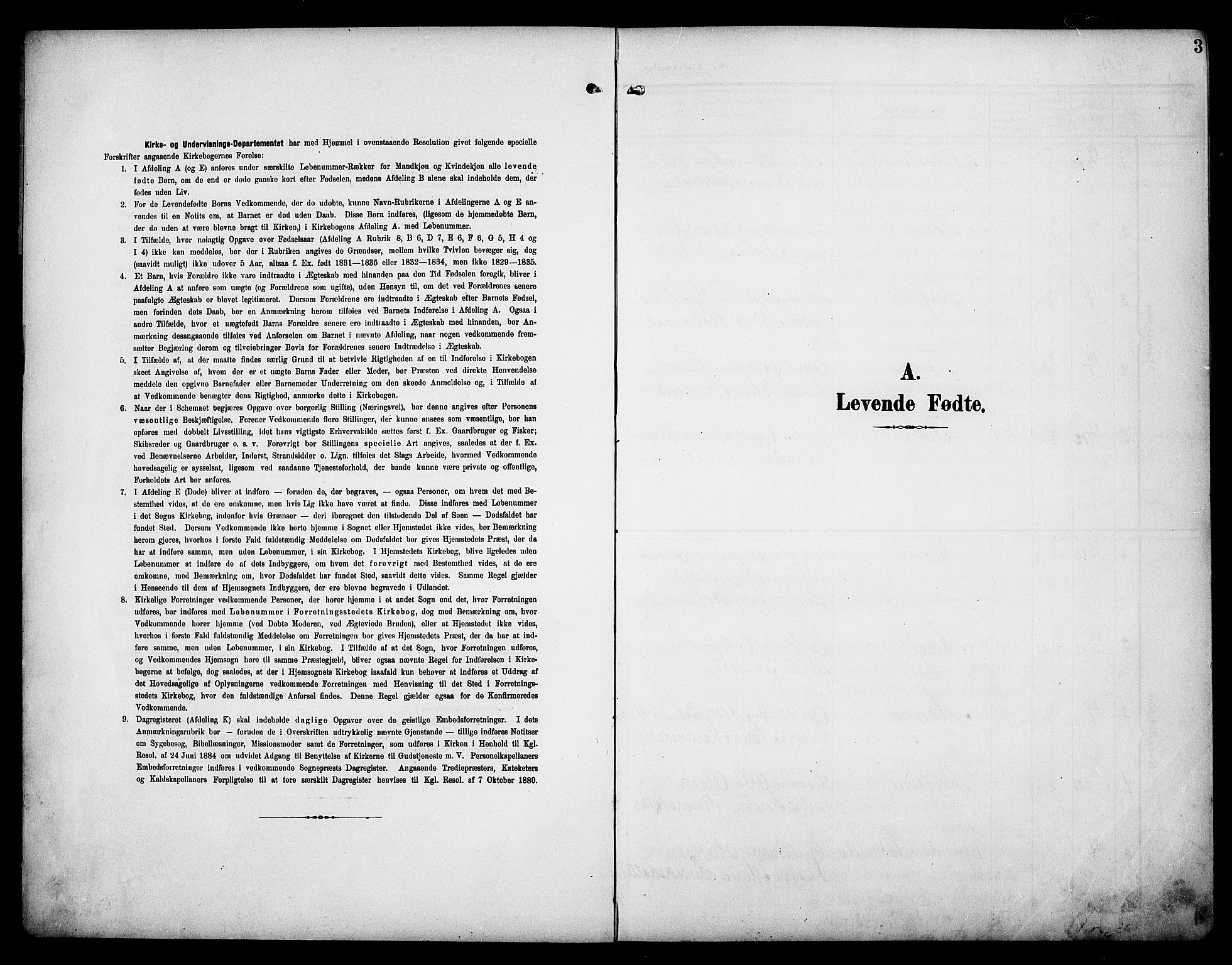 Åsnes prestekontor, SAH/PREST-042/H/Ha/Hab/L0006: Klokkerbok nr. 6, 1903-1929, s. 3