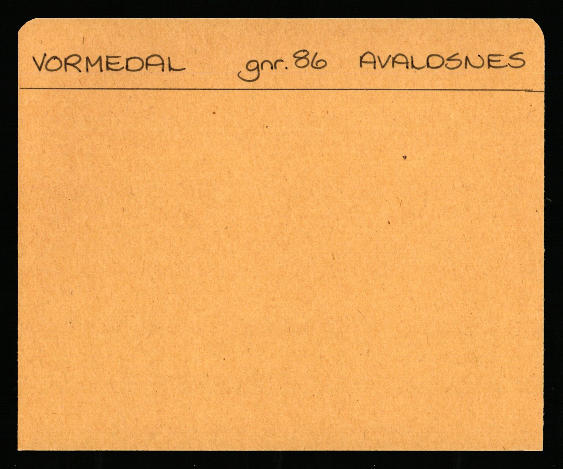 Statsarkivet i Stavanger, AV/SAST-A-101971/03/Y/Ym/L0068: Åstedskort sortert etter gårdsnavn: Vormedal - Ytrevold, 1600-1950