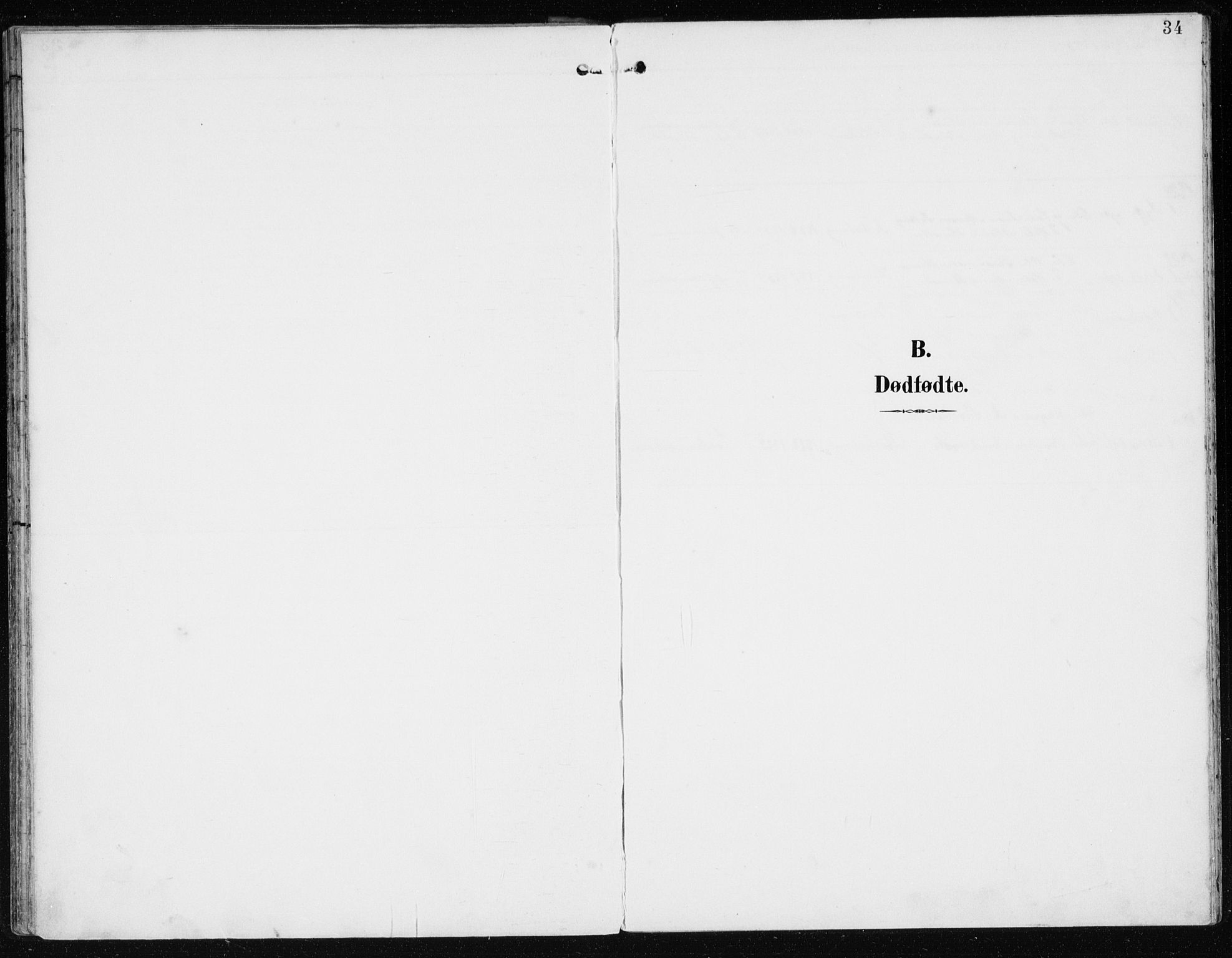 Manger sokneprestembete, SAB/A-76801/H/Hab: Klokkerbok nr. D 3, 1895-1910, s. 34