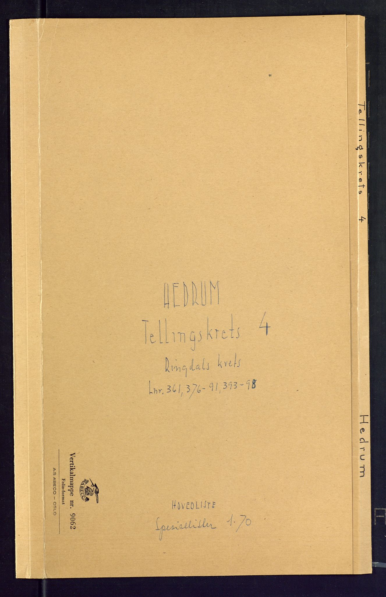 SAKO, Folketelling 1875 for 0727P Hedrum prestegjeld, 1875, s. 13