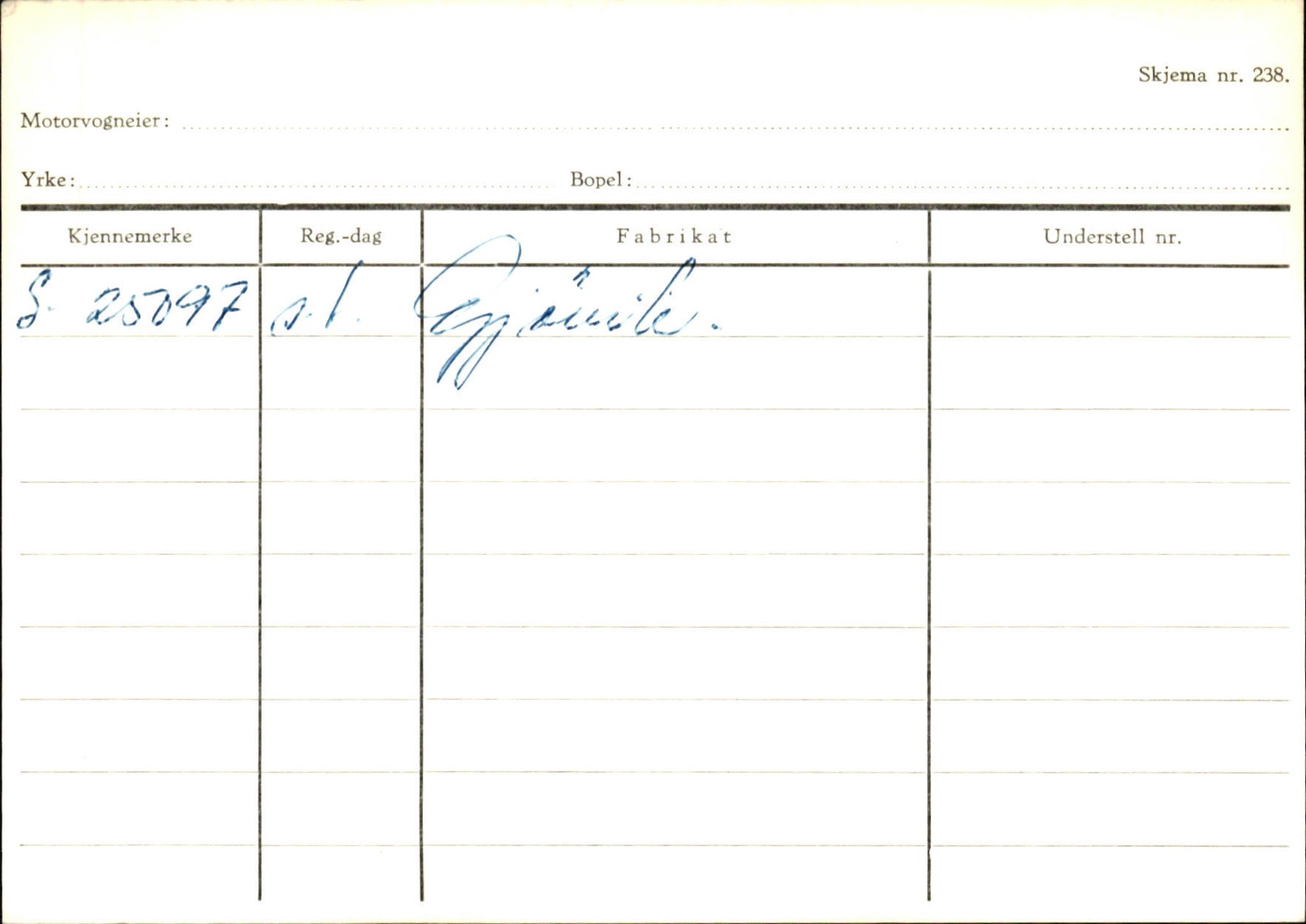 Statens vegvesen, Sogn og Fjordane vegkontor, AV/SAB-A-5301/4/F/L0124: Eigarregister Sogndal A-U, 1945-1975, s. 1986