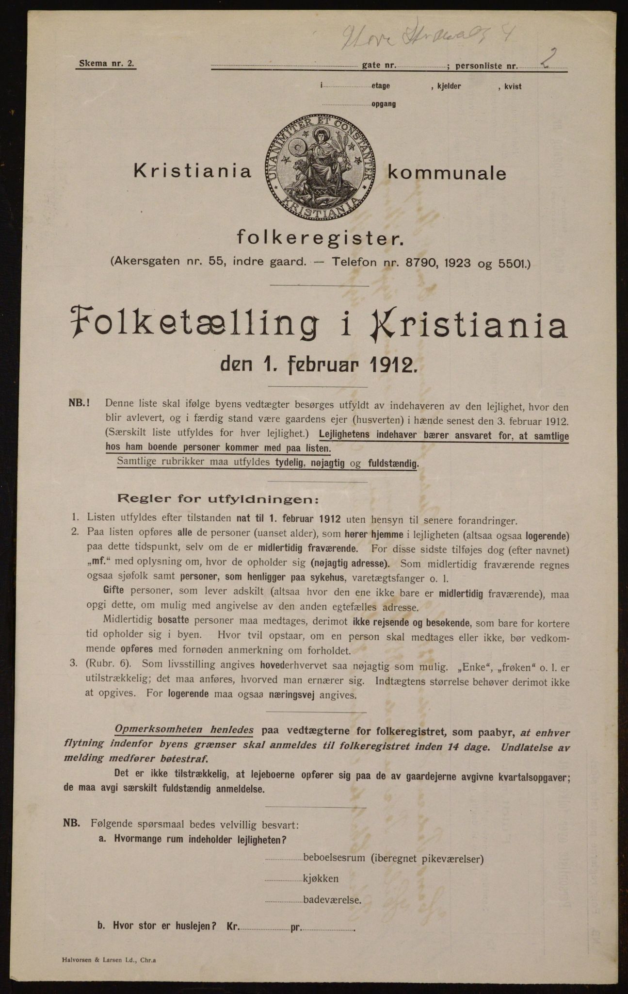 OBA, Kommunal folketelling 1.2.1912 for Kristiania, 1912, s. 102924
