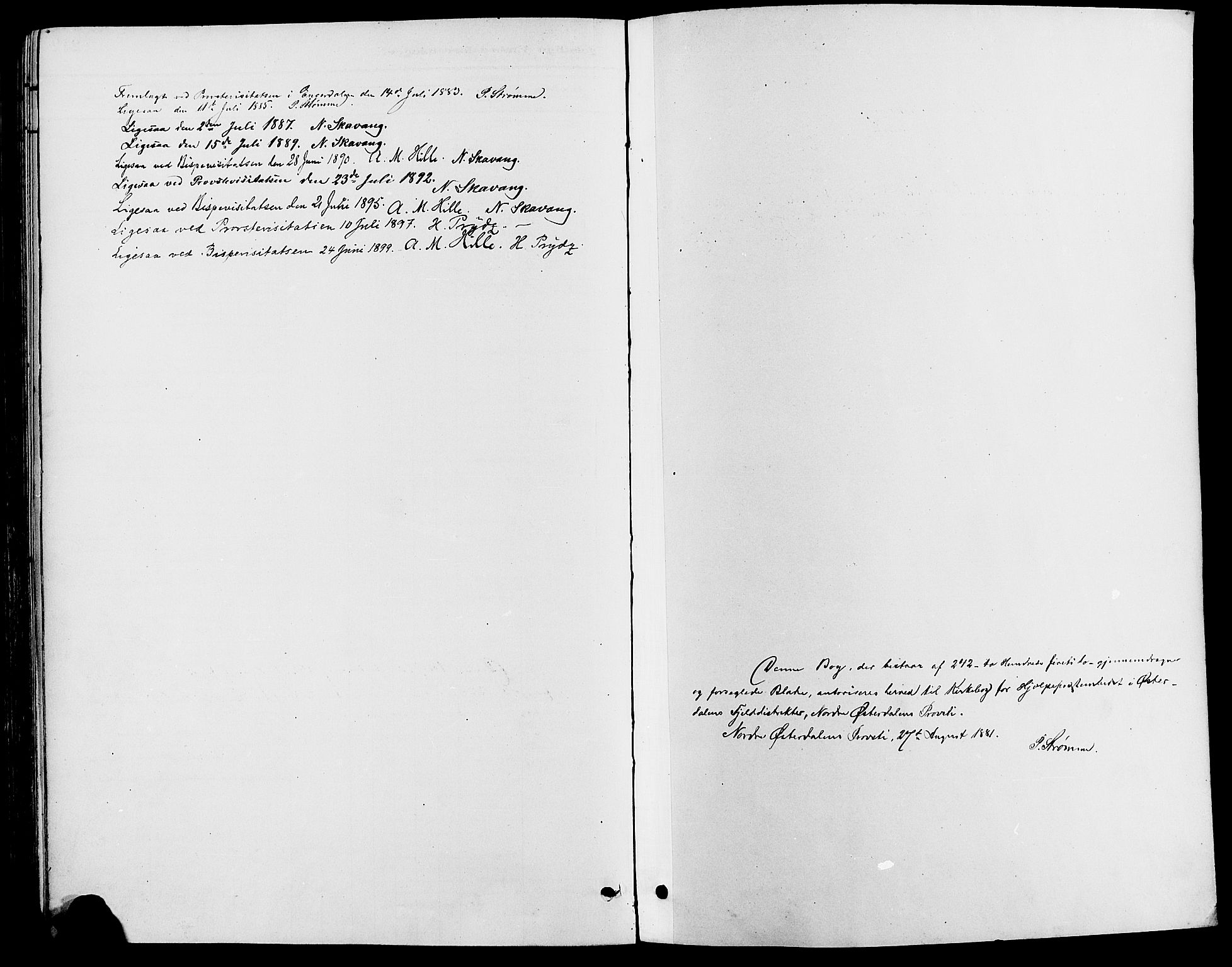 Engerdal prestekontor, SAH/PREST-048/H/Ha/Haa/L0001: Ministerialbok nr. 1, 1881-1898