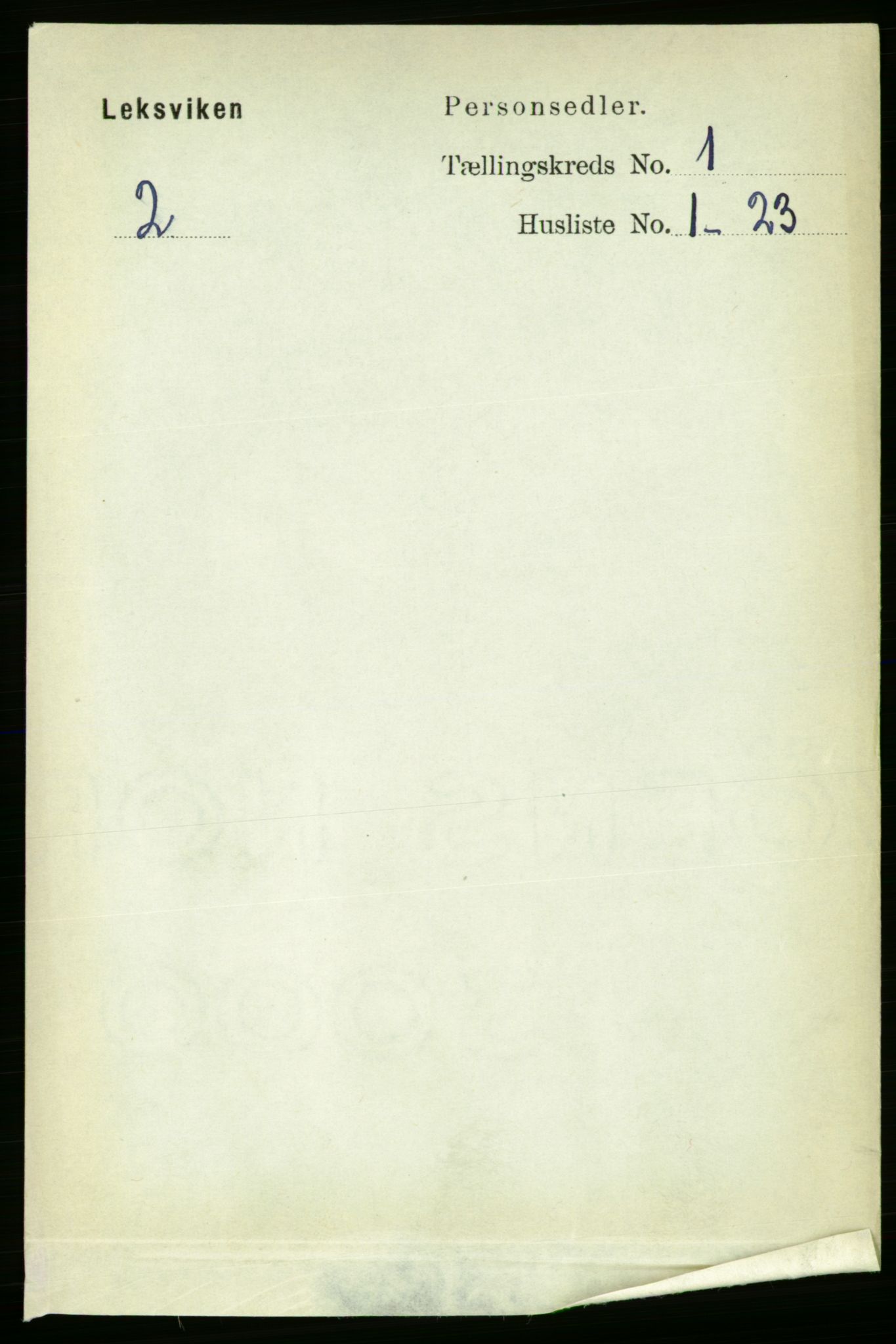 RA, Folketelling 1891 for 1718 Leksvik herred, 1891, s. 102