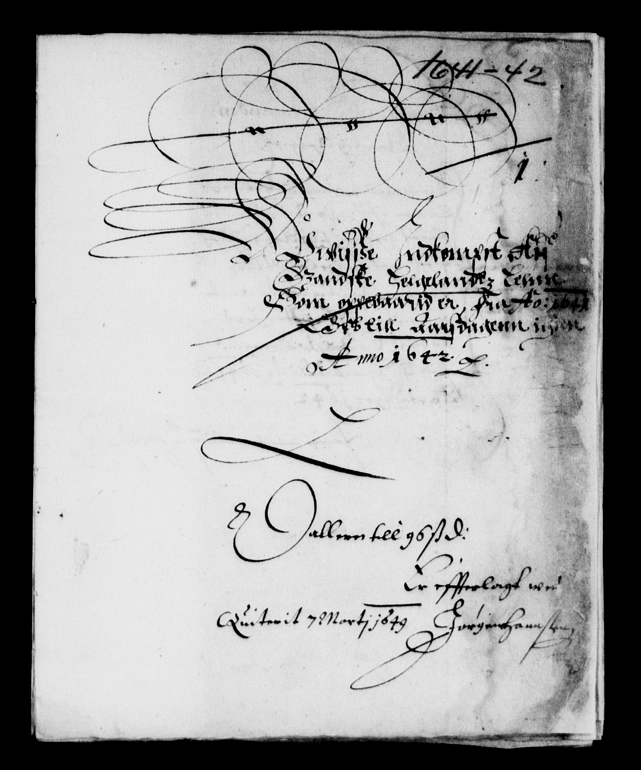 Rentekammeret inntil 1814, Reviderte regnskaper, Lensregnskaper, RA/EA-5023/R/Rb/Rbz/L0032: Nordlandenes len, 1640-1644