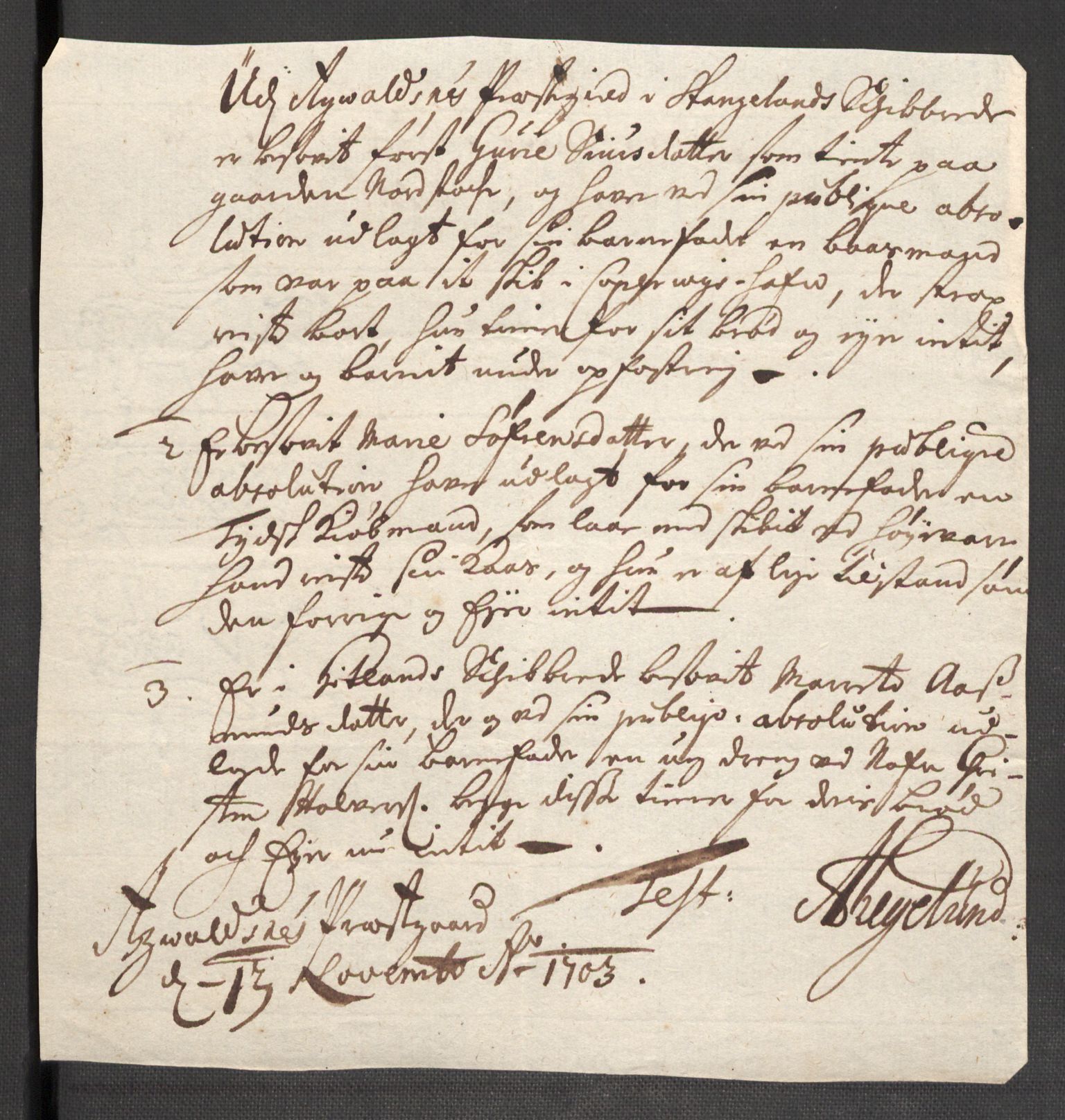 Rentekammeret inntil 1814, Reviderte regnskaper, Fogderegnskap, AV/RA-EA-4092/R47/L2860: Fogderegnskap Ryfylke, 1703-1705, s. 62