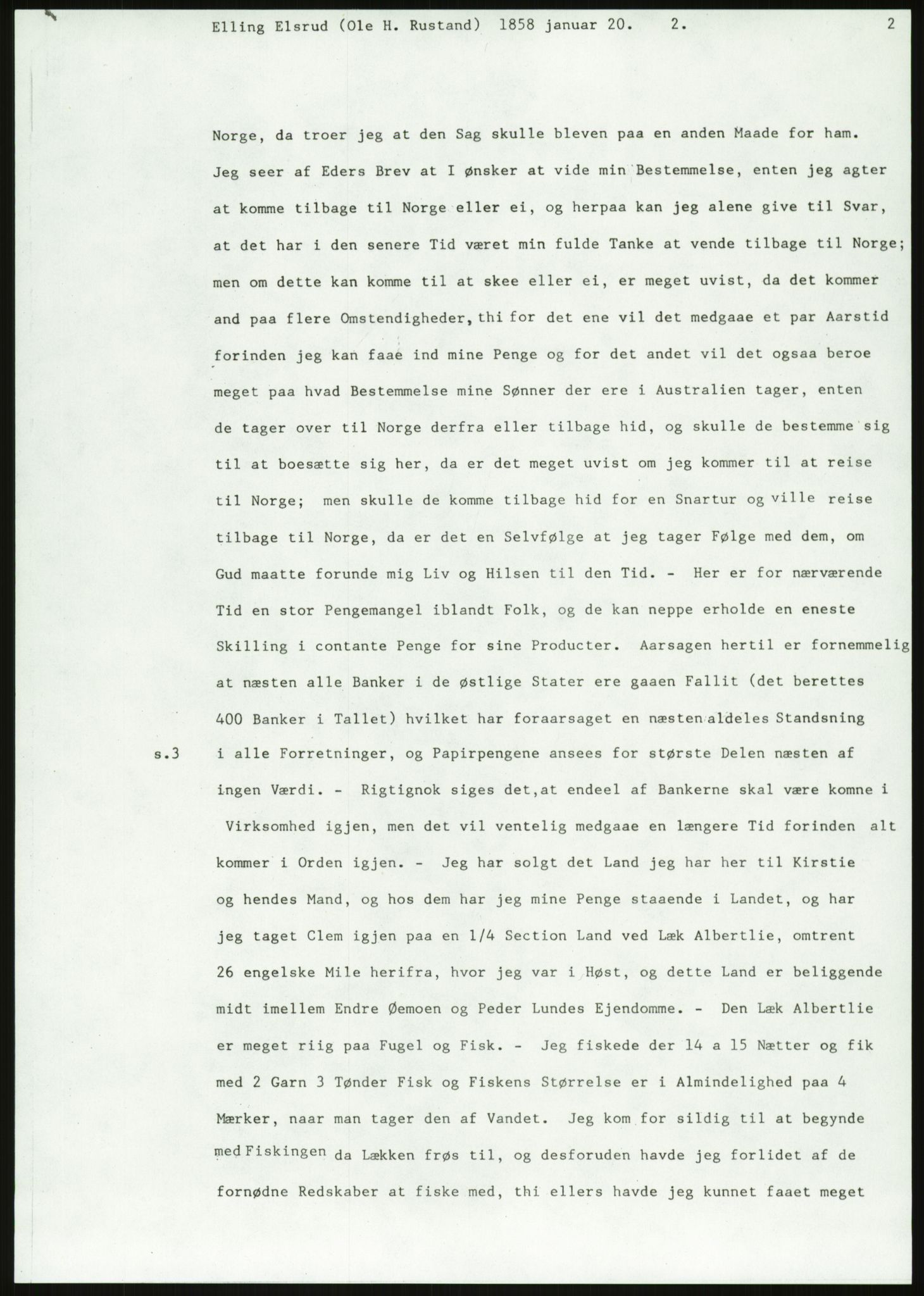 Samlinger til kildeutgivelse, Amerikabrevene, AV/RA-EA-4057/F/L0018: Innlån fra Buskerud: Elsrud, 1838-1914, s. 1175