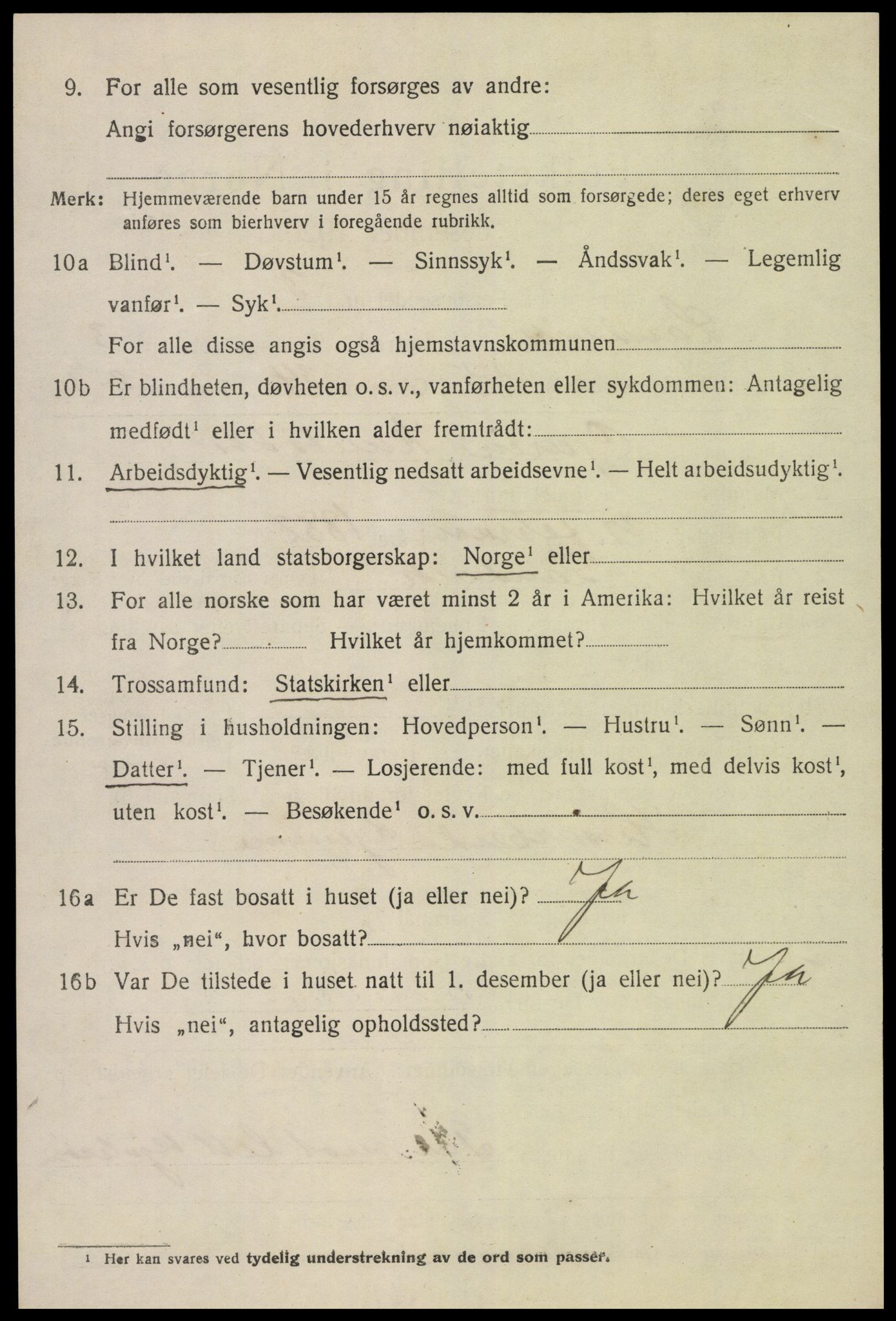 SAK, Folketelling 1920 for 0924 Landvik herred, 1920, s. 3421