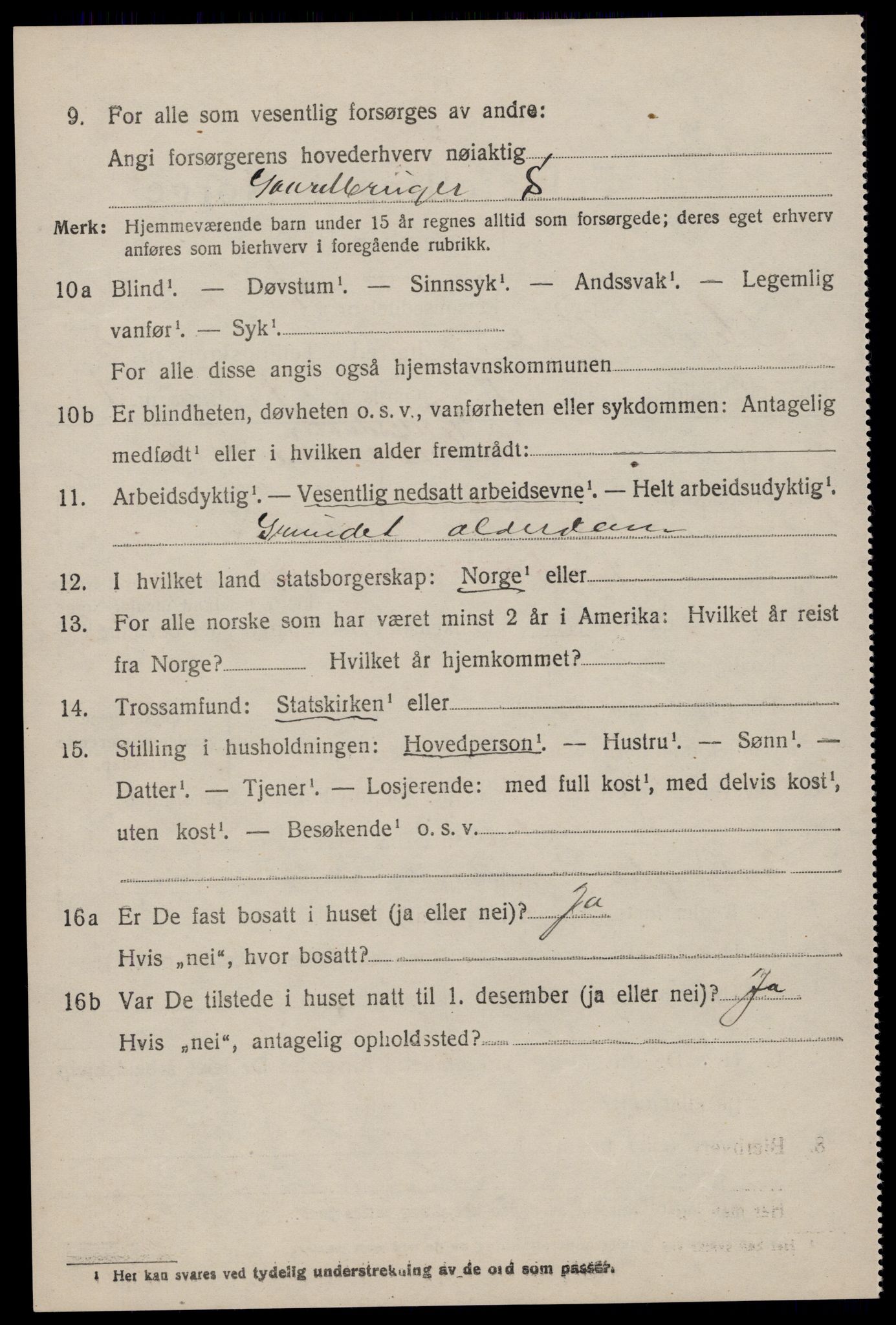 SAST, Folketelling 1920 for 1133 Hjelmeland herred, 1920, s. 1822