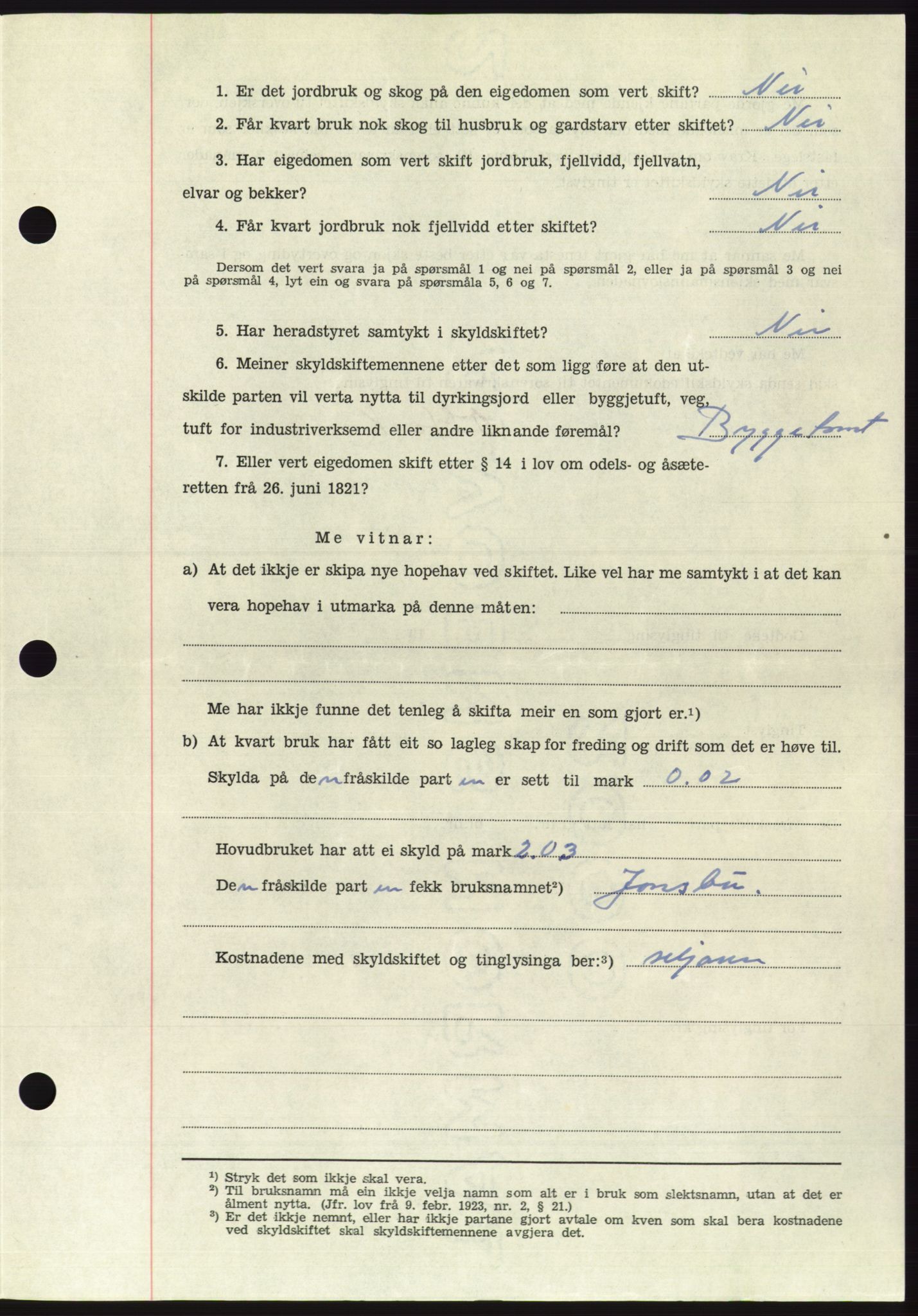 Søre Sunnmøre sorenskriveri, AV/SAT-A-4122/1/2/2C/L0102: Pantebok nr. 28A, 1955-1956, Dagboknr: 3126/1955