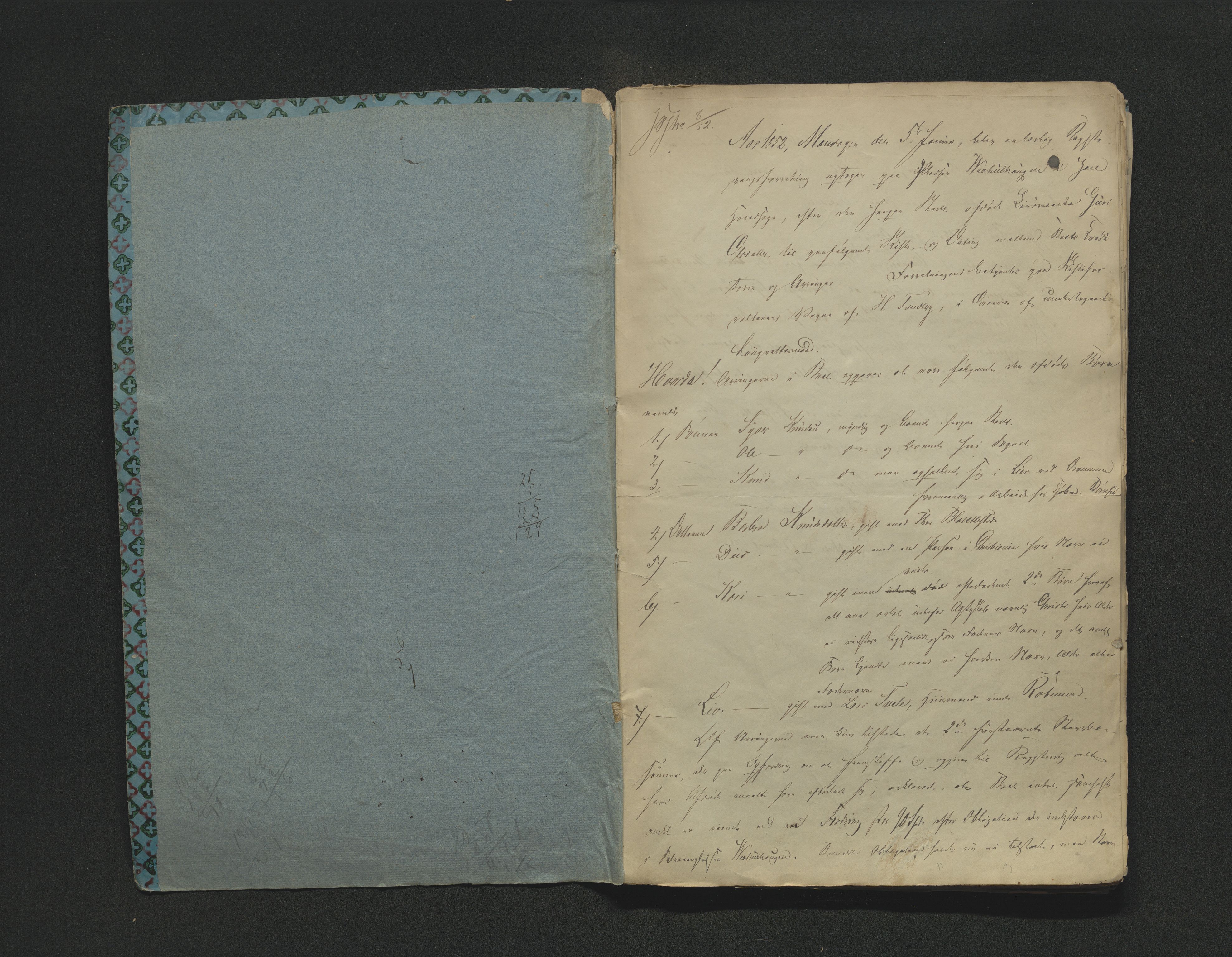 Hallingdal sorenskriveri, AV/SAKO-A-121/H/Hb/Hbb/Hbba/L0024: Skifteregistreringsprotokoll, Sorenskriveriet, 1852