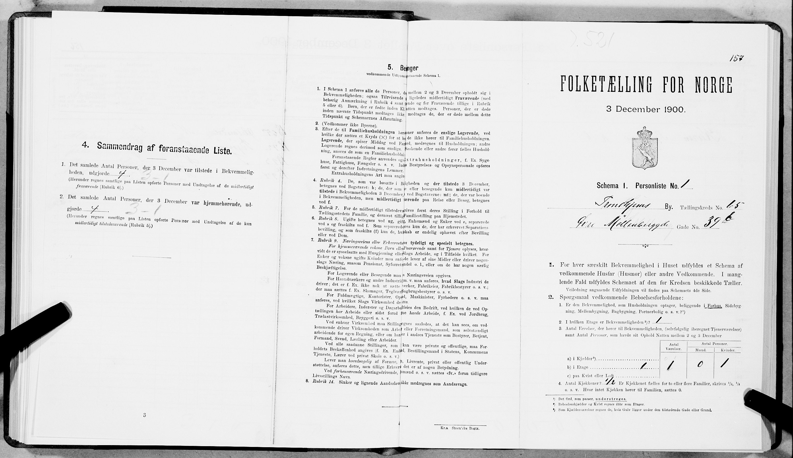SAT, Folketelling 1900 for 1601 Trondheim kjøpstad, 1900, s. 11463