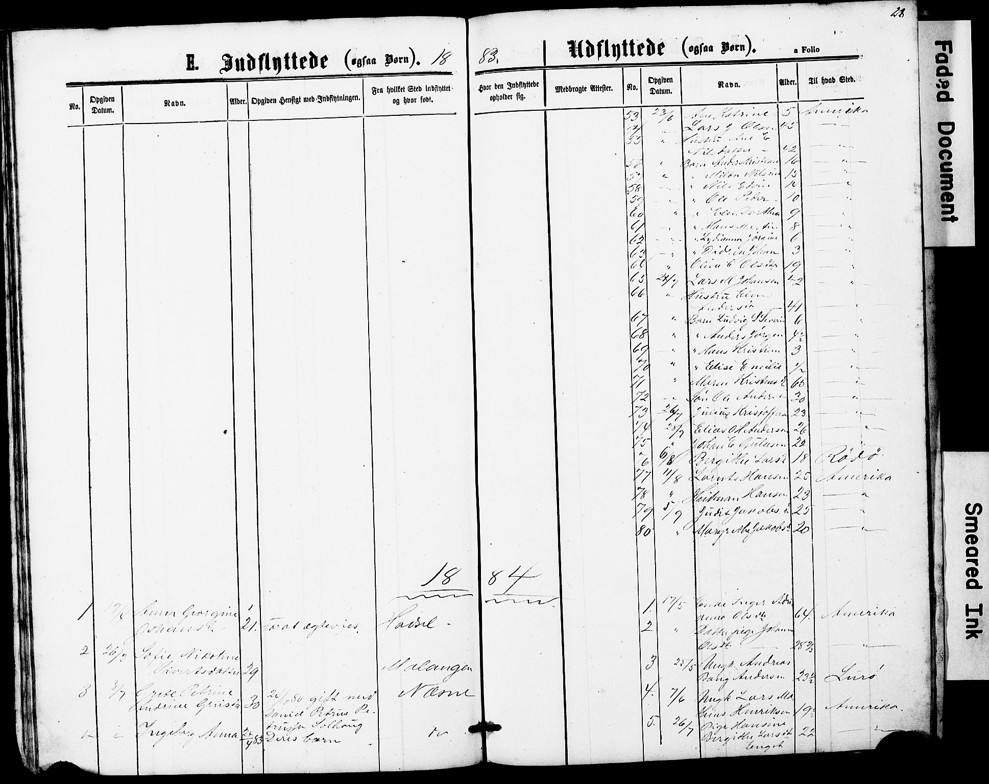 Ministerialprotokoller, klokkerbøker og fødselsregistre - Nordland, SAT/A-1459/827/L0419: Klokkerbok nr. 827C08, 1864-1885, s. 28