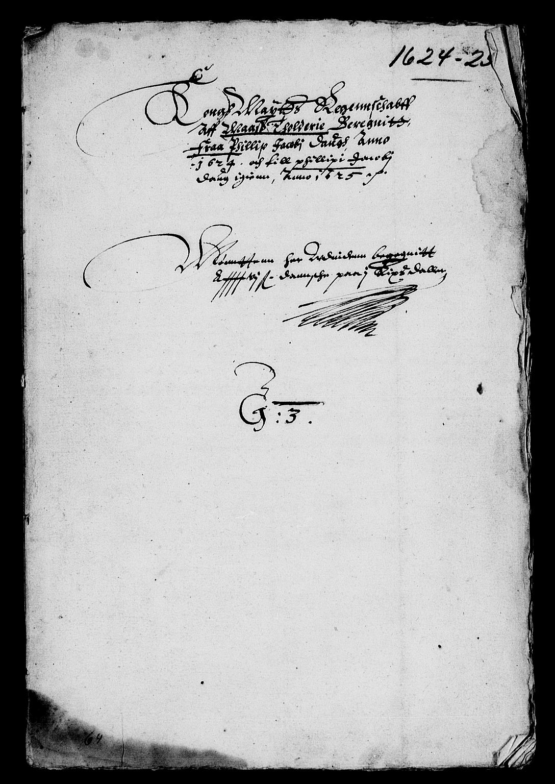 Rentekammeret inntil 1814, Reviderte regnskaper, Lensregnskaper, RA/EA-5023/R/Rb/Rba/L0069: Akershus len, 1624-1625