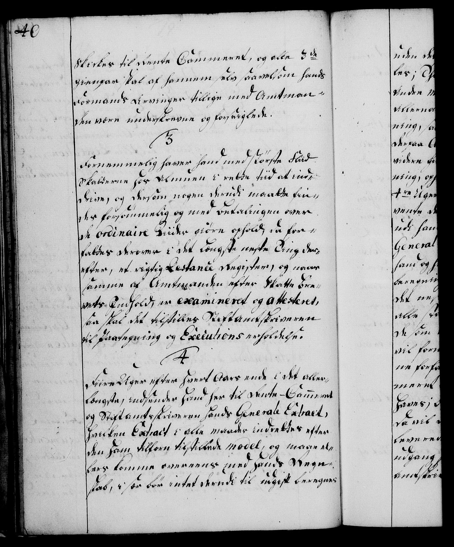 Rentekammeret, Kammerkanselliet, RA/EA-3111/G/Gg/Ggi/L0003: Norsk instruksjonsprotokoll med register (merket RK 53.36), 1751-1775, s. 40