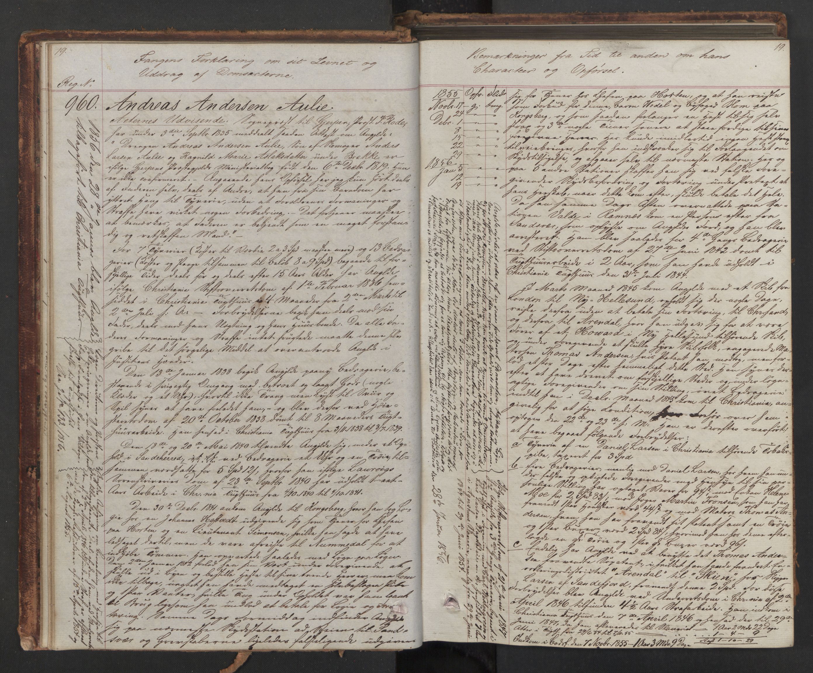 Botsfengslet, AV/RA-S-1539/D/Db/Dbb/L0004: 939a - 271b, 1855-1857, s. 19