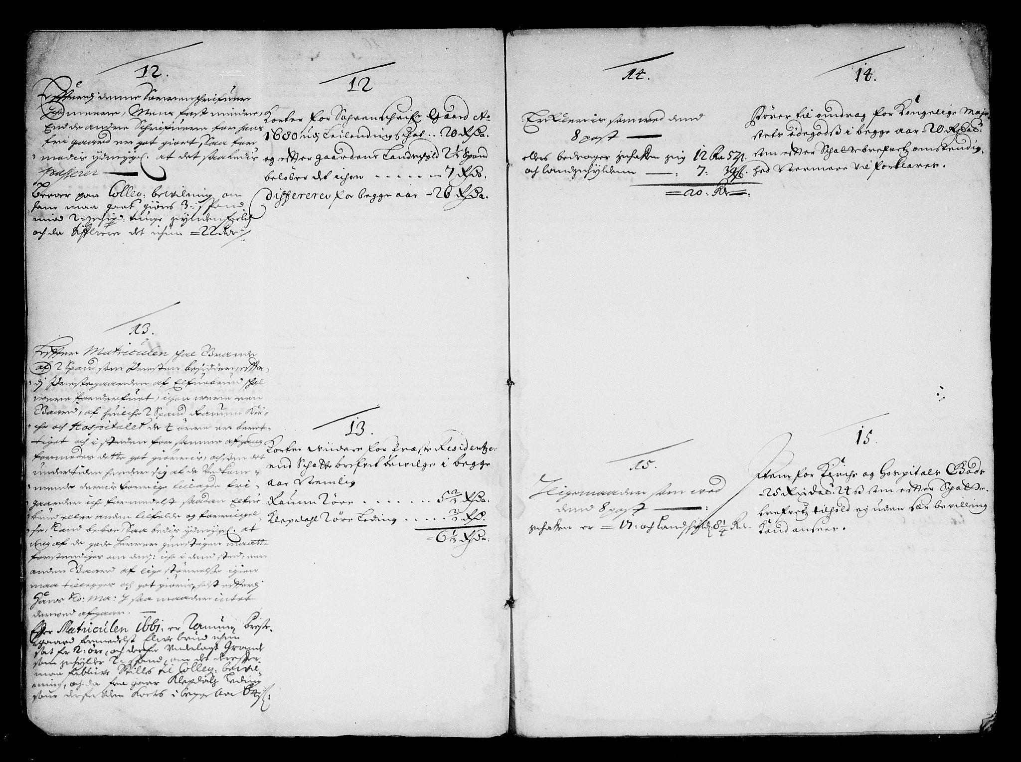 Rentekammeret inntil 1814, Reviderte regnskaper, Stiftamtstueregnskaper, Trondheim stiftamt og Nordland amt, AV/RA-EA-6044/R/Rf/L0065: Trondheim stiftamt, 1681