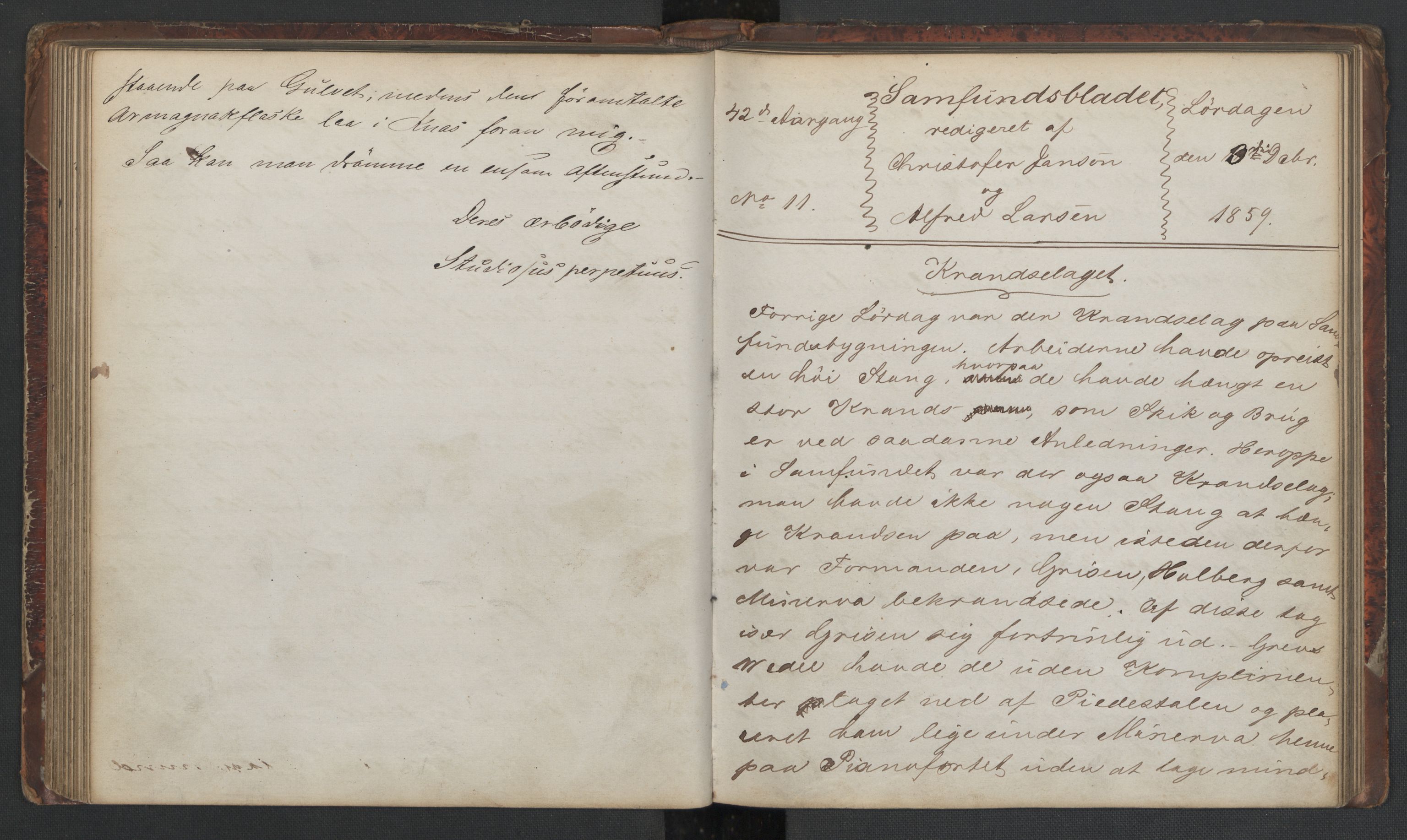 Det Norske Studentersamfund, AV/RA-PA-1322/X/Xa/L0007/0001: -- / Samfundsbladet, 1859-1860, s. 94