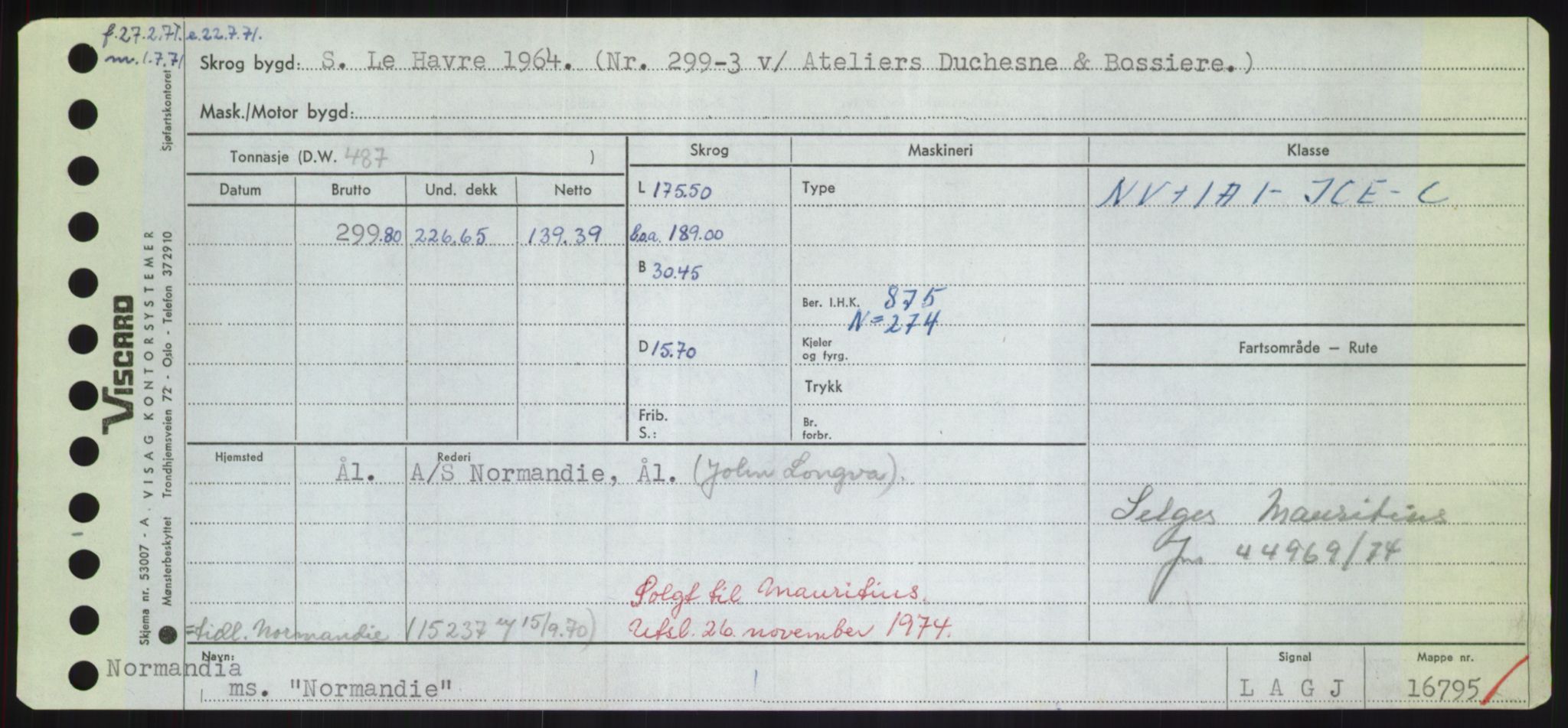 Sjøfartsdirektoratet med forløpere, Skipsmålingen, AV/RA-S-1627/H/Hd/L0027: Fartøy, Norhop-Nør, s. 67