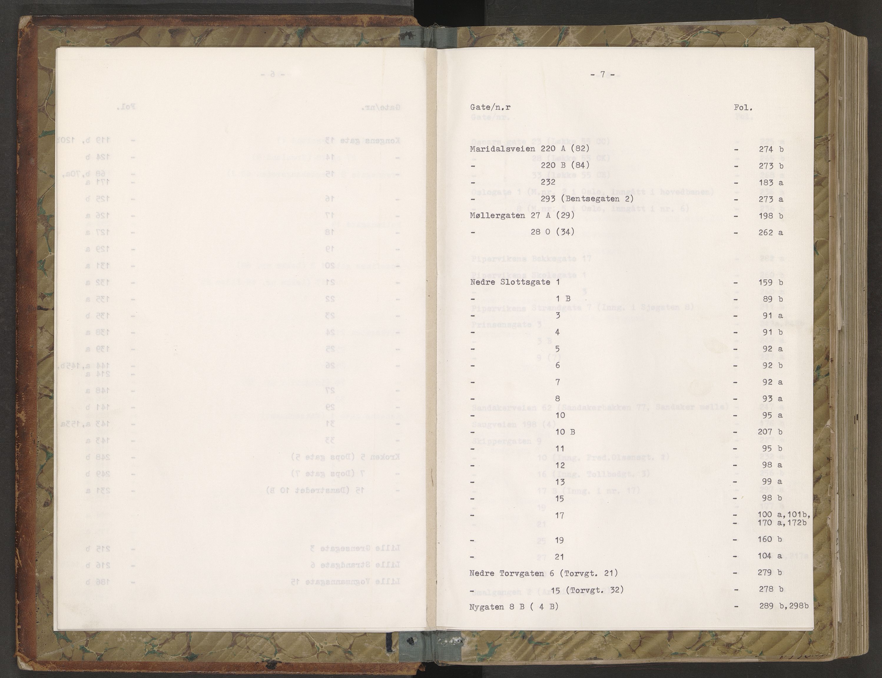 Norges brannkasse, branntakster Oslo, AV/SAO-A-11402/F/Fa/L0034: Branntakstprotokoll, 1856-1862