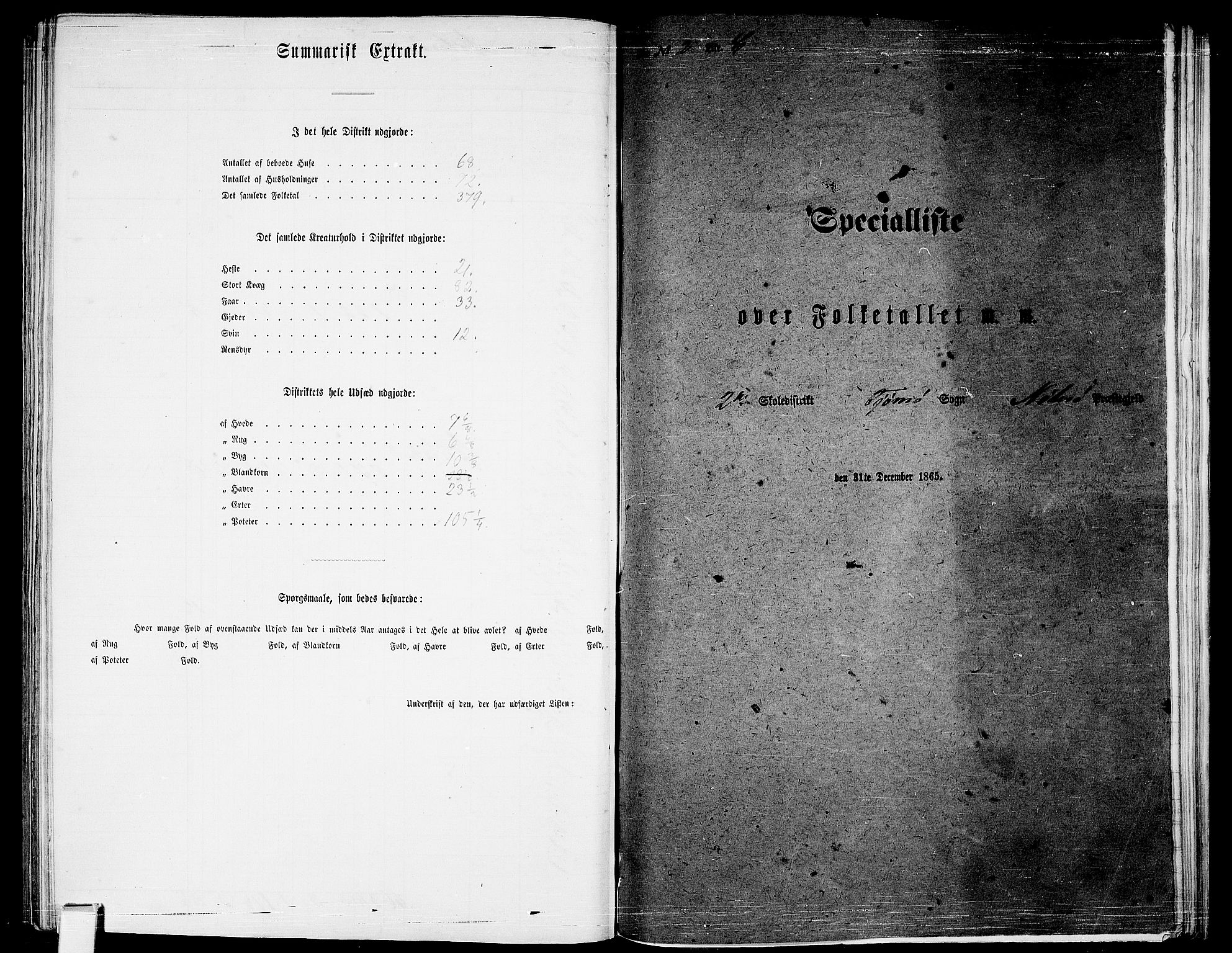 RA, Folketelling 1865 for 0722P Nøtterøy prestegjeld, 1865, s. 259