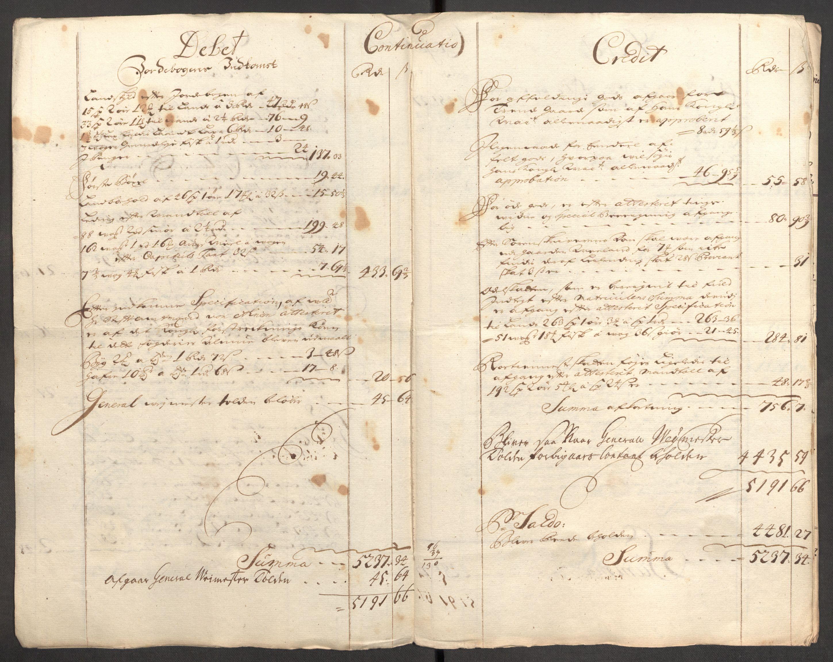 Rentekammeret inntil 1814, Reviderte regnskaper, Fogderegnskap, AV/RA-EA-4092/R57/L3857: Fogderegnskap Fosen, 1706-1707, s. 293