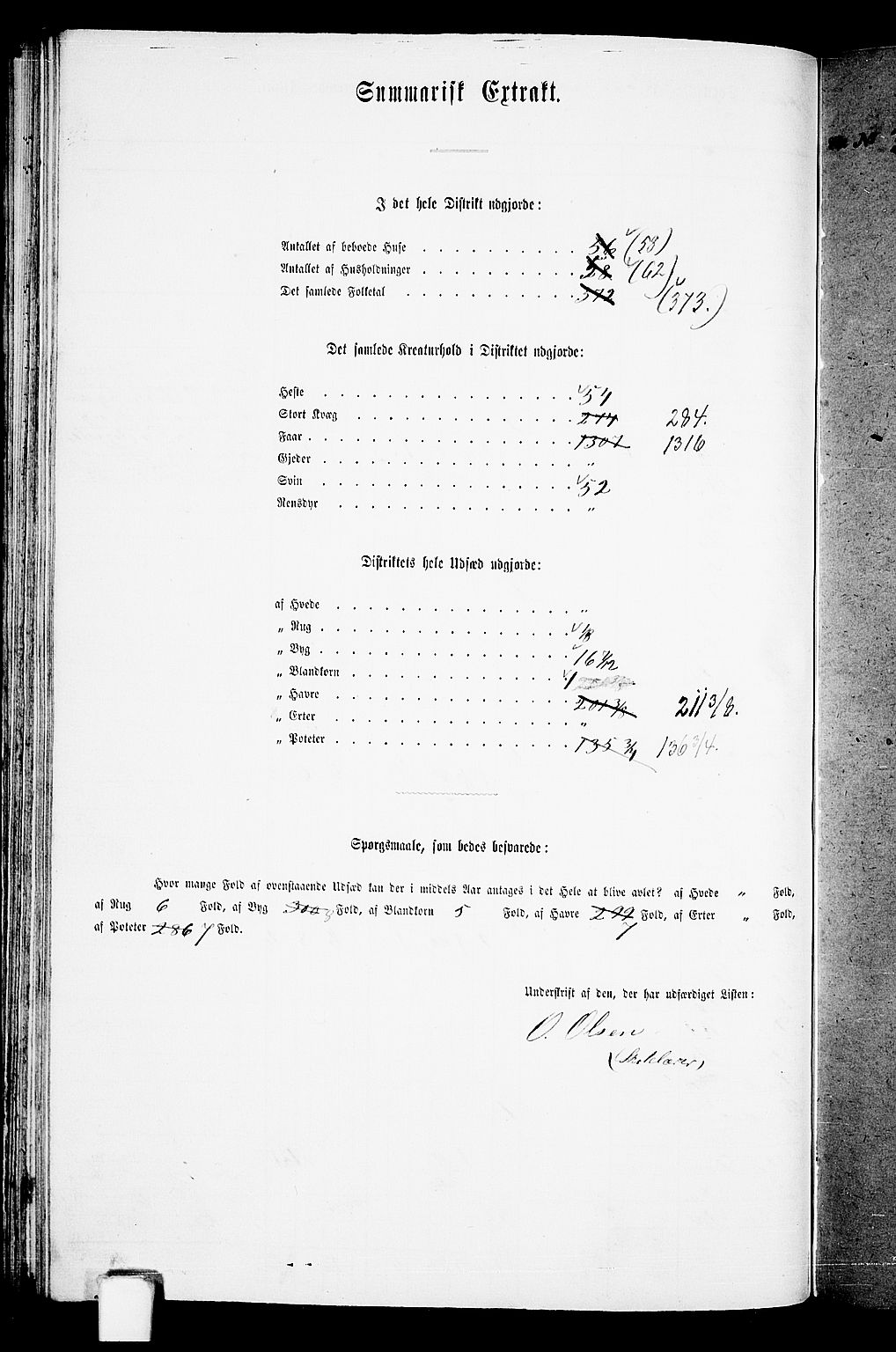 RA, Folketelling 1865 for 1142P Rennesøy prestegjeld, 1865, s. 54