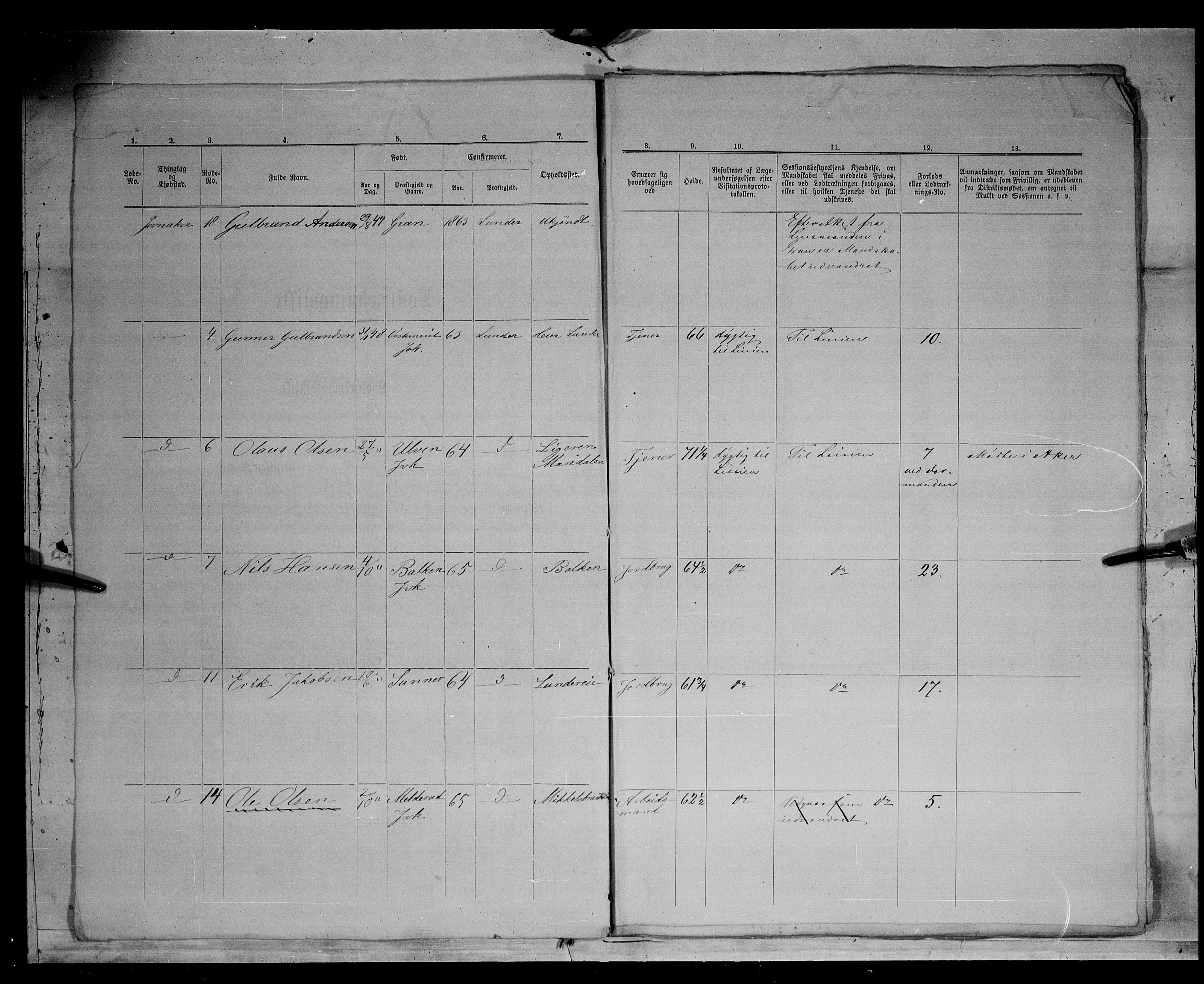 Fylkesmannen i Oppland, AV/SAH-FYO-002/1/K/Kg/L1166: Gran og Jevnaker, 1860-1879, s. 8387