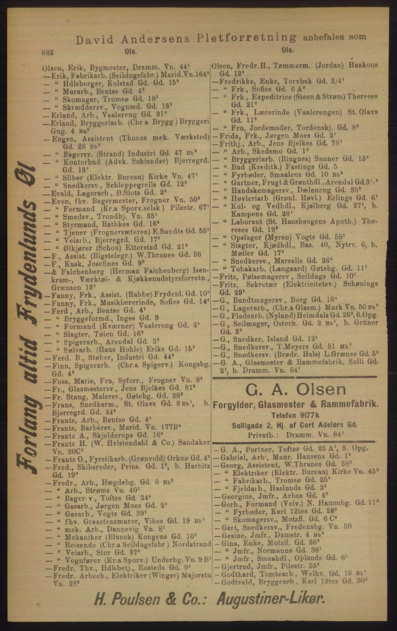 Kristiania/Oslo adressebok, PUBL/-, 1906, s. 682