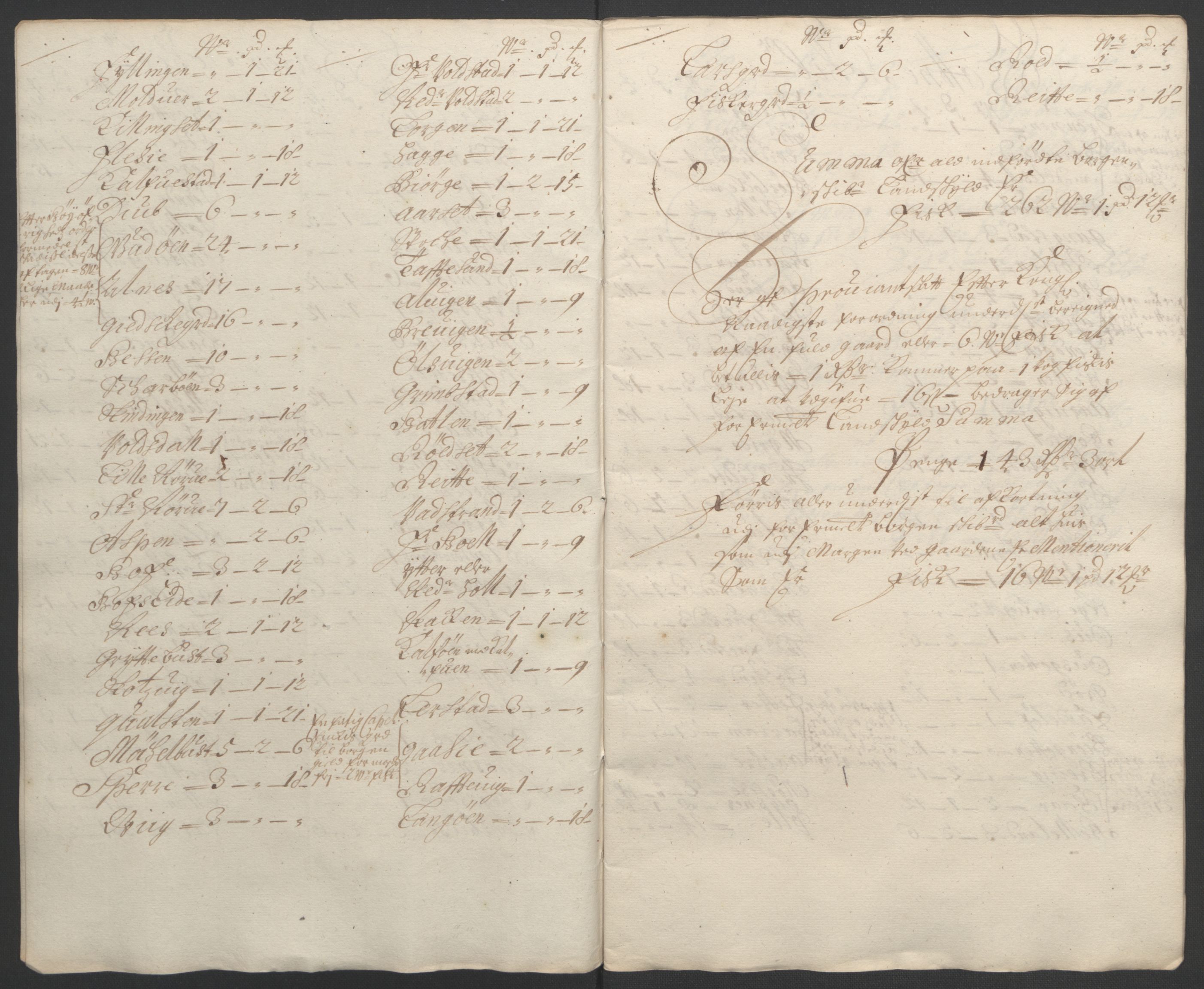 Rentekammeret inntil 1814, Reviderte regnskaper, Fogderegnskap, RA/EA-4092/R54/L3554: Fogderegnskap Sunnmøre, 1691-1693, s. 427