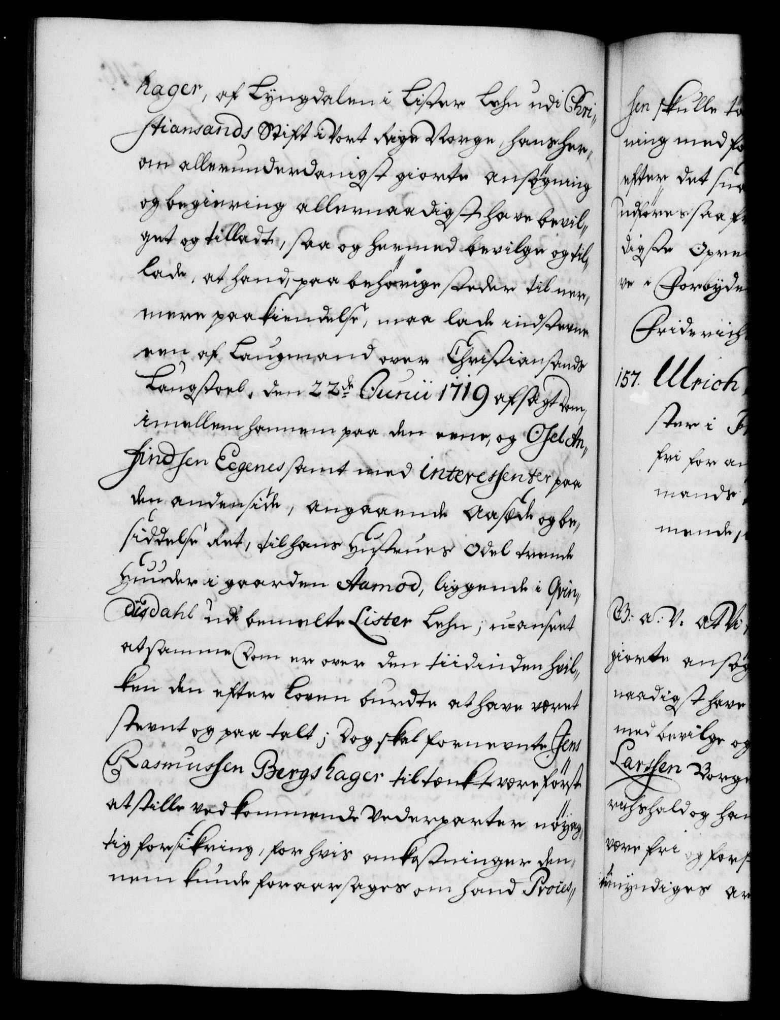 Danske Kanselli 1572-1799, RA/EA-3023/F/Fc/Fca/Fcaa/L0023: Norske registre, 1720-1722, s. 546b