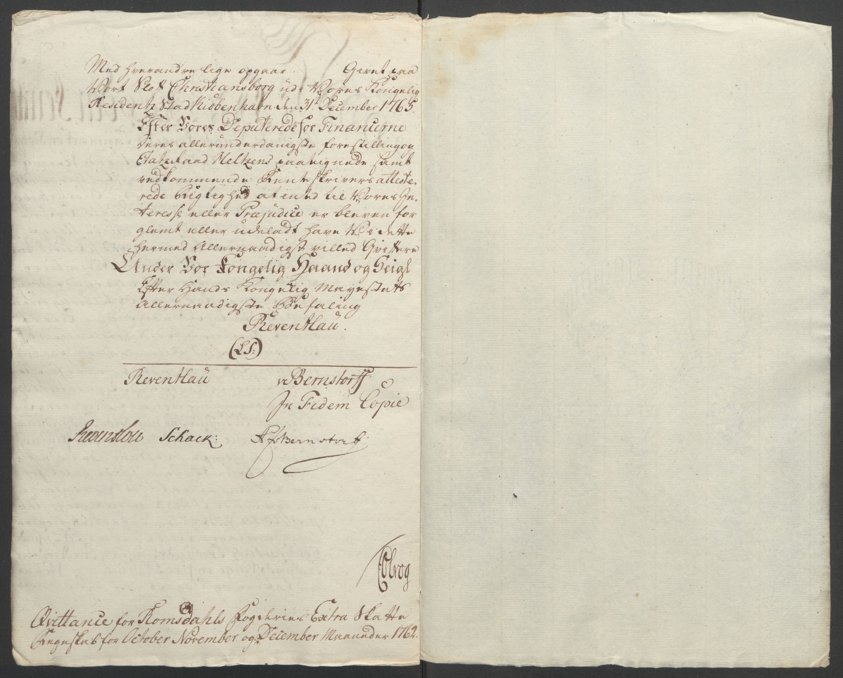 Rentekammeret inntil 1814, Reviderte regnskaper, Fogderegnskap, RA/EA-4092/R55/L3730: Ekstraskatten Romsdal, 1762-1763, s. 10