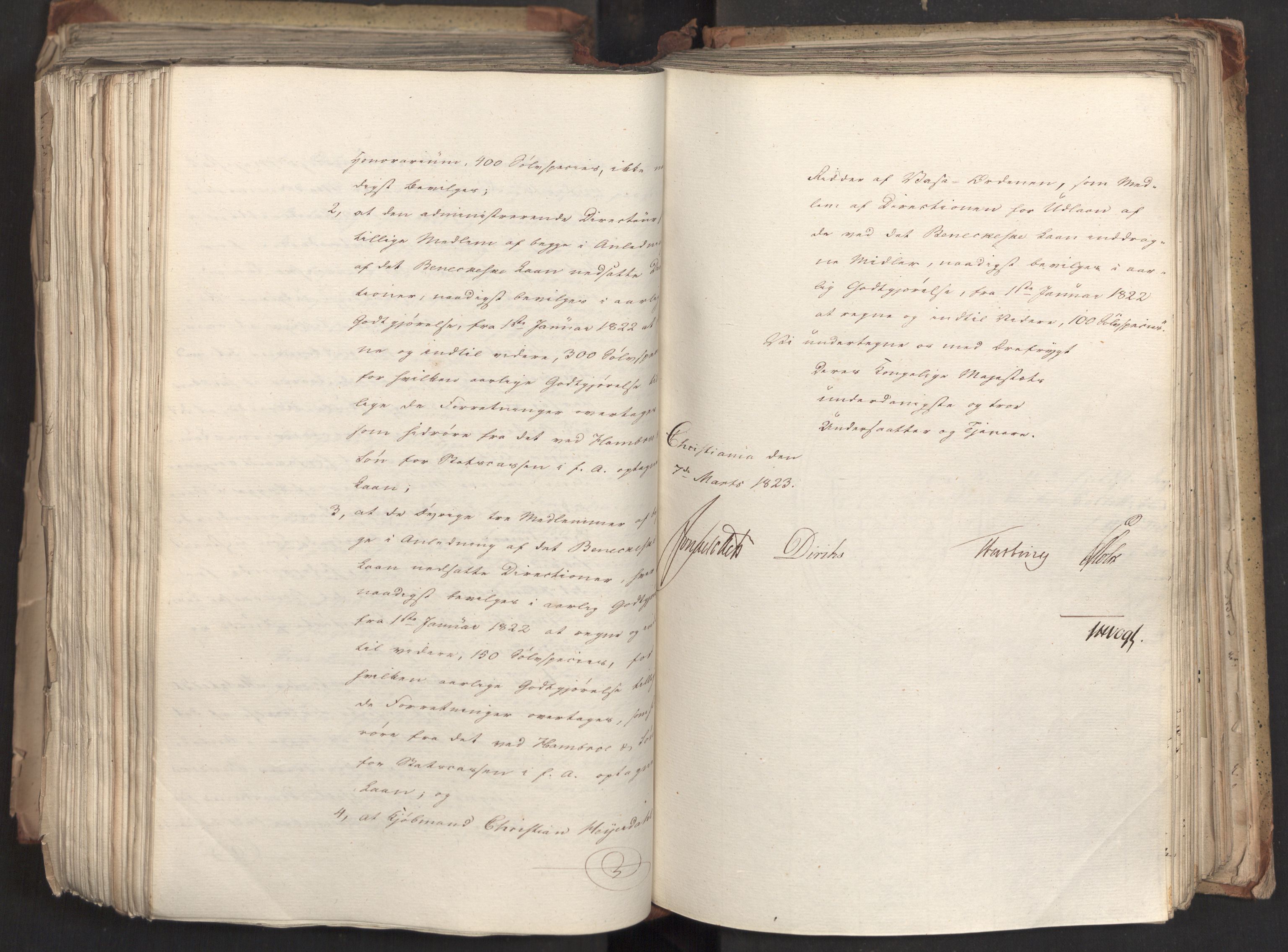 Statsrådsavdelingen i Stockholm, AV/RA-S-1003/D/Da/L0033: Regjeringsinnstillinger nr. 1-274, 1823, s. 493