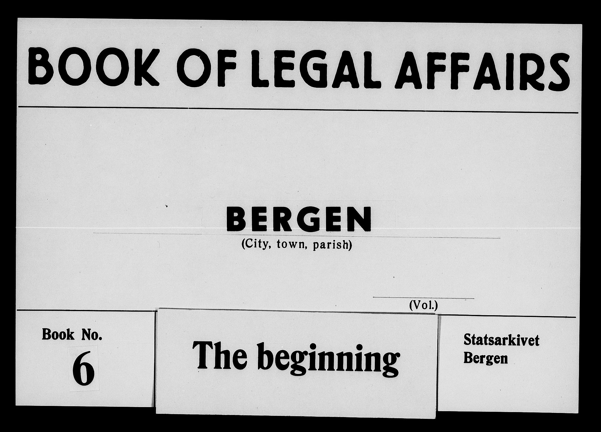 Byfogd og Byskriver i Bergen, AV/SAB-A-3401/01/01Aa/L0006: Bytingsprotokoll, 1696