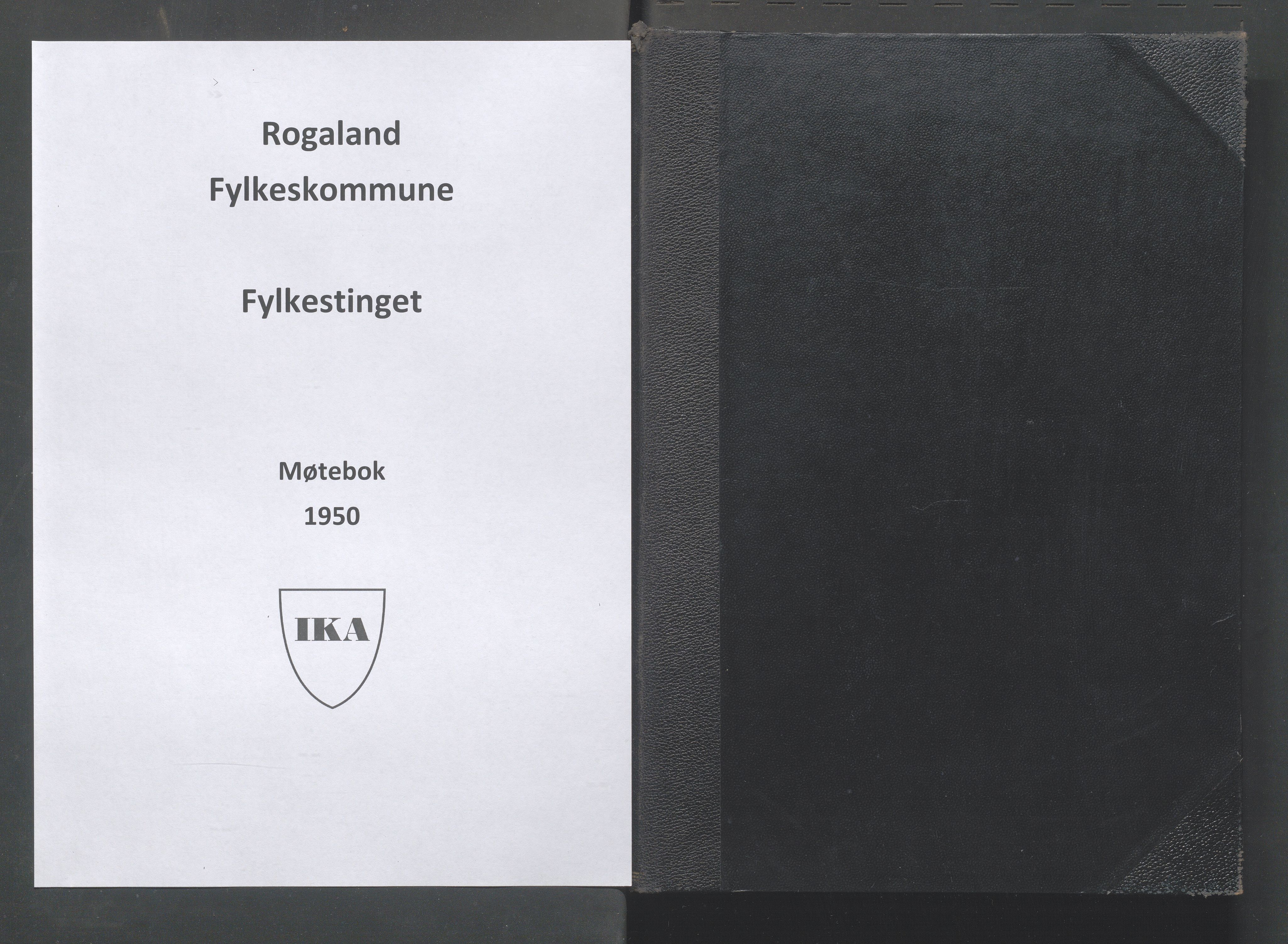 Rogaland fylkeskommune - Fylkesrådmannen , IKAR/A-900/A/Aa/Aaa/L0069: Møtebok , 1950