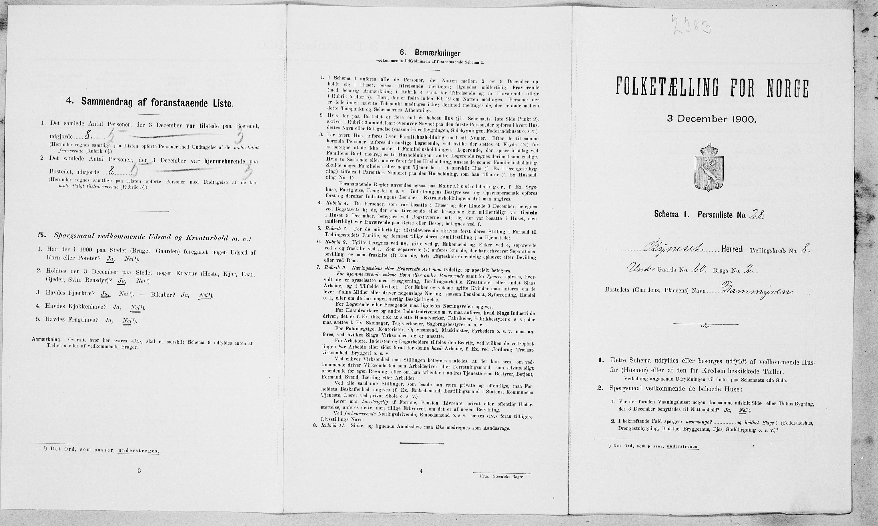 SAT, Folketelling 1900 for 1655 Byneset herred, 1900, s. 561