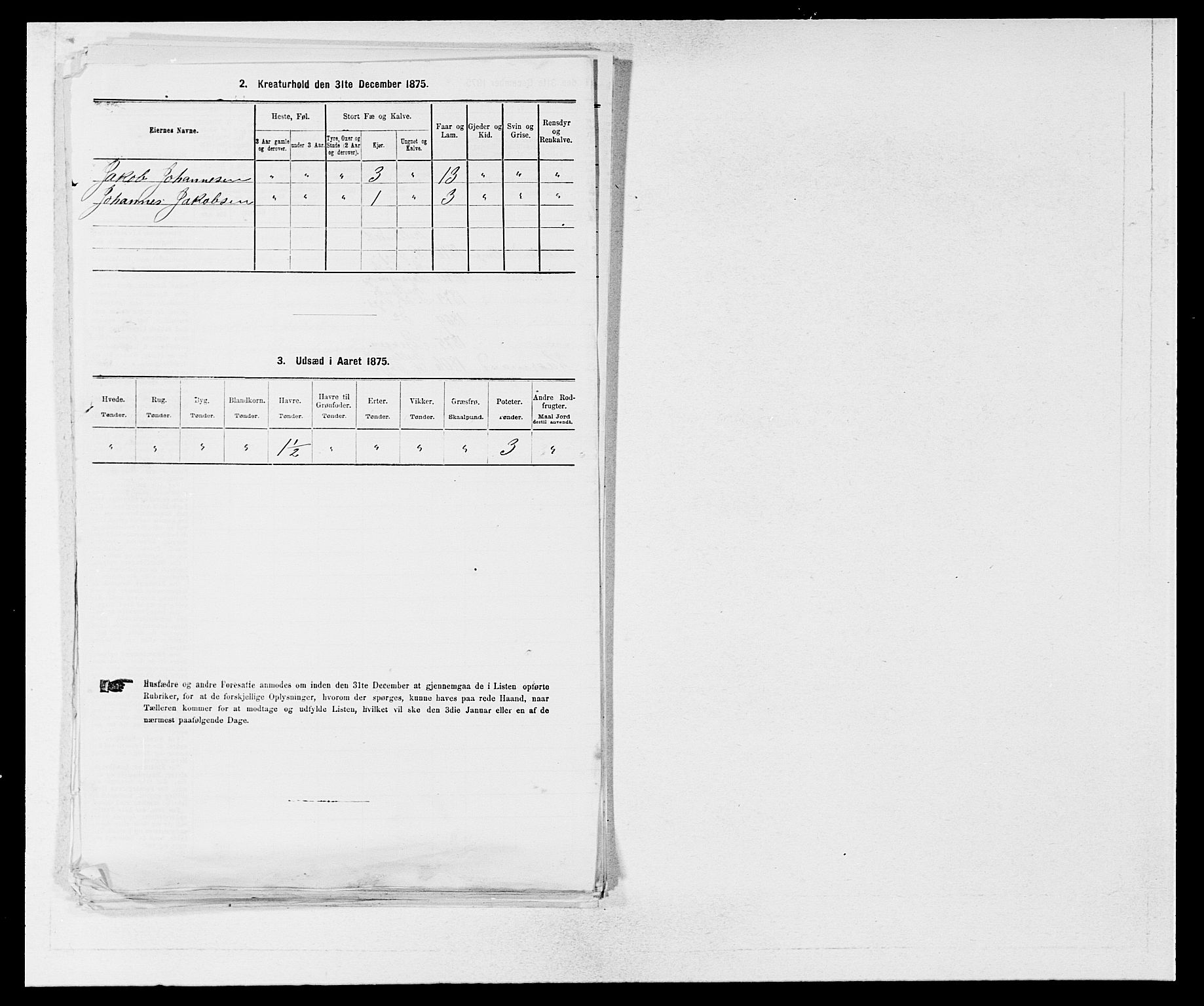 SAB, Folketelling 1875 for 1254P Hamre prestegjeld, 1875, s. 169