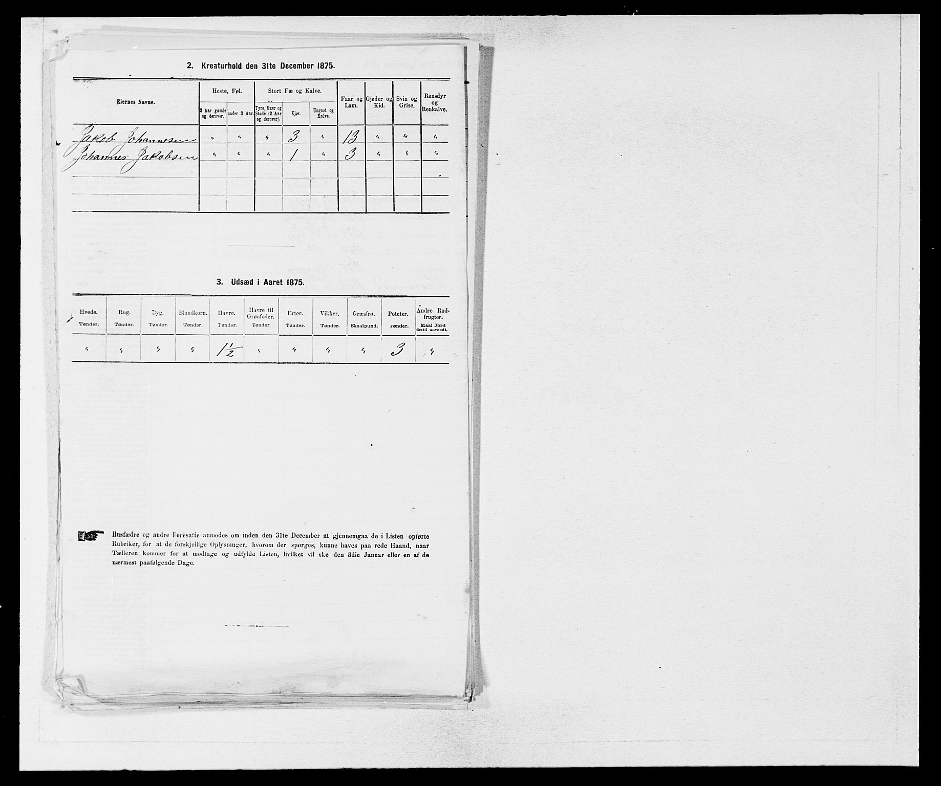 SAB, Folketelling 1875 for 1254P Hamre prestegjeld, 1875, s. 169